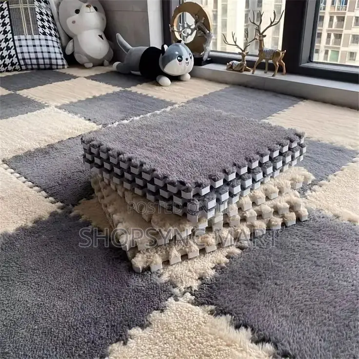 Cozy Washable Carpet Tiles for Bedroom Office