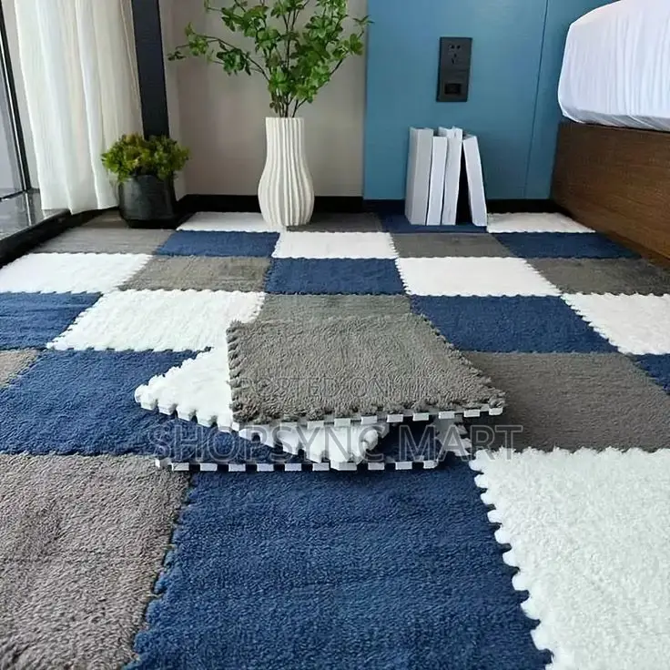 Cozy Washable Carpet Tiles for Bedroom Office