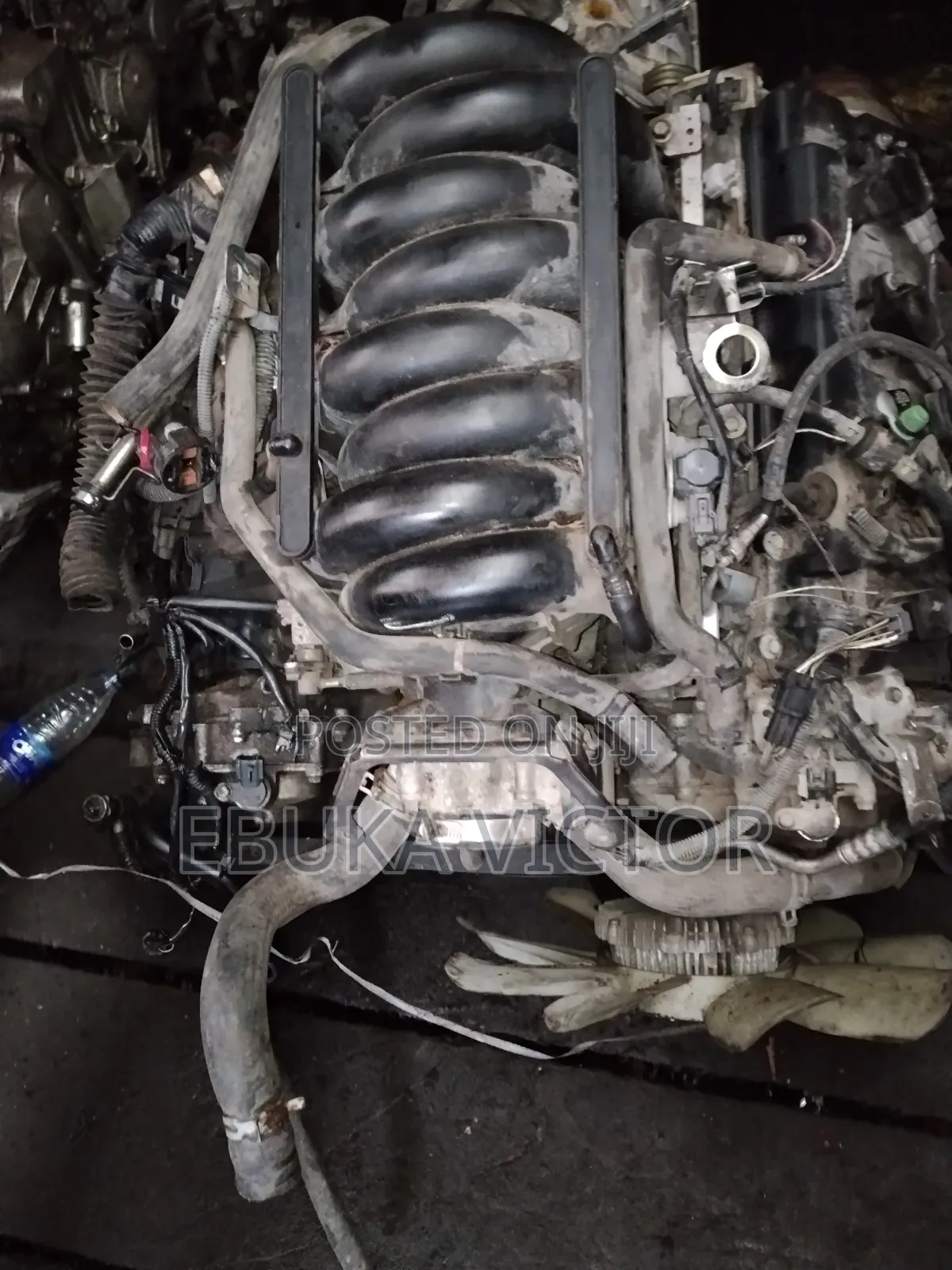 Engine and Gearbox Nissan Amada 5.6 Liters Front Censor