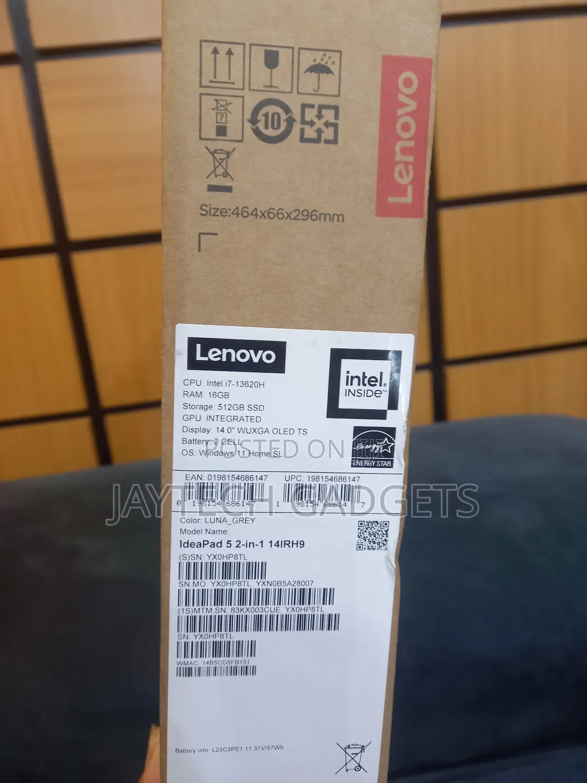 New Lenovo IdeaPad 5 Slim 13th Gen I7 16GB Intel Core I7 SSD 512GB