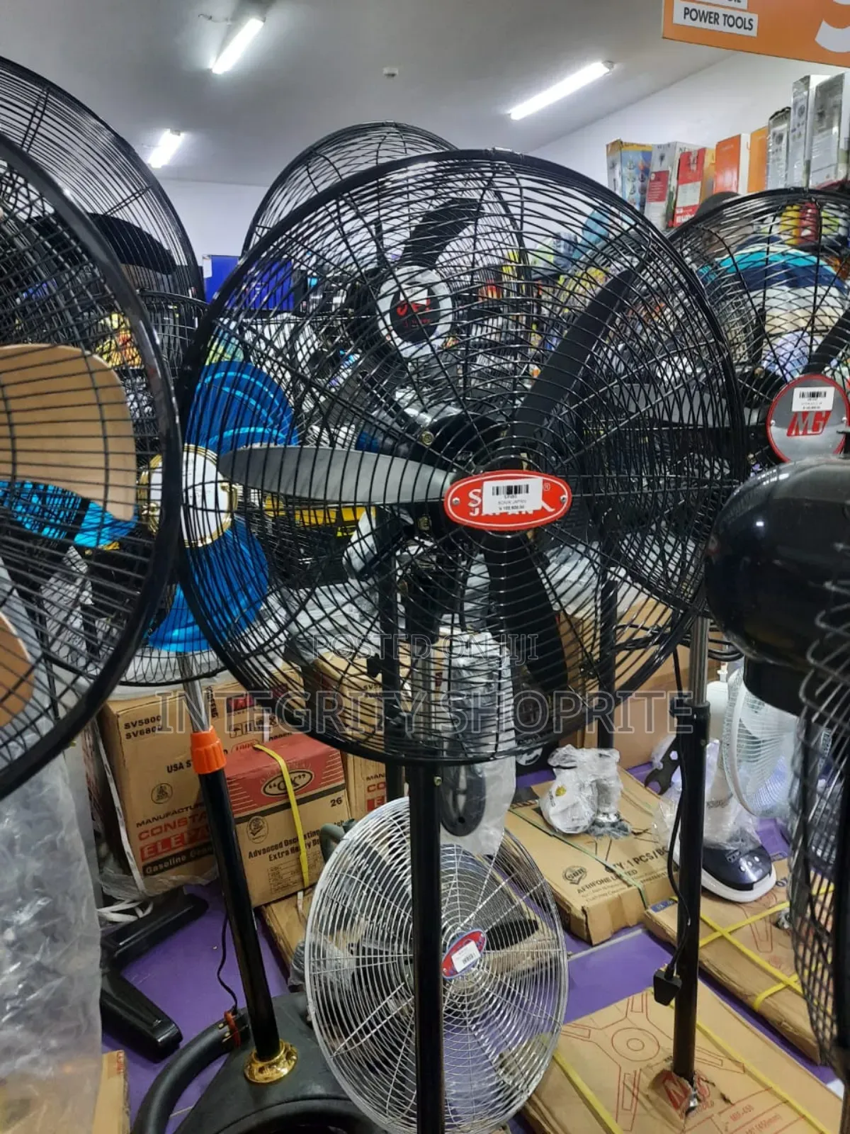Sonik Industrial Standing Fan 18inches