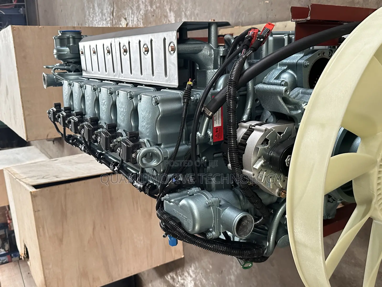 Sinotruk Howo CNG Engine 420 Horsepower