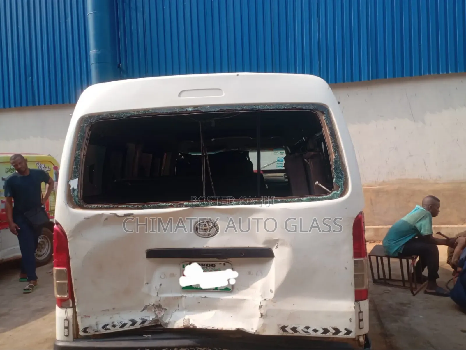 Toyota Hiace Hummer Bus Back Glass Available