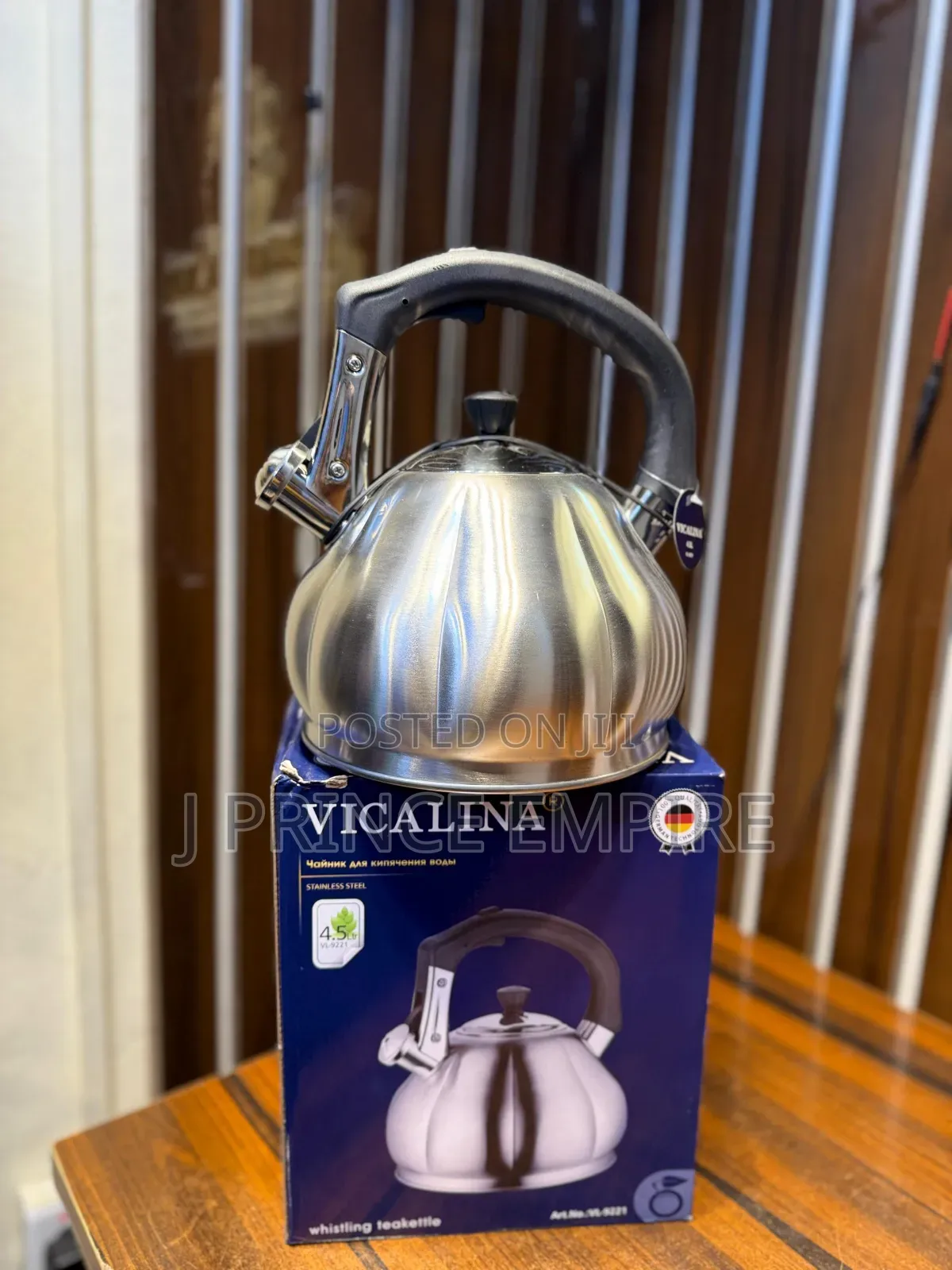 Vicalina Whistling Stove Kettle 4.5l
