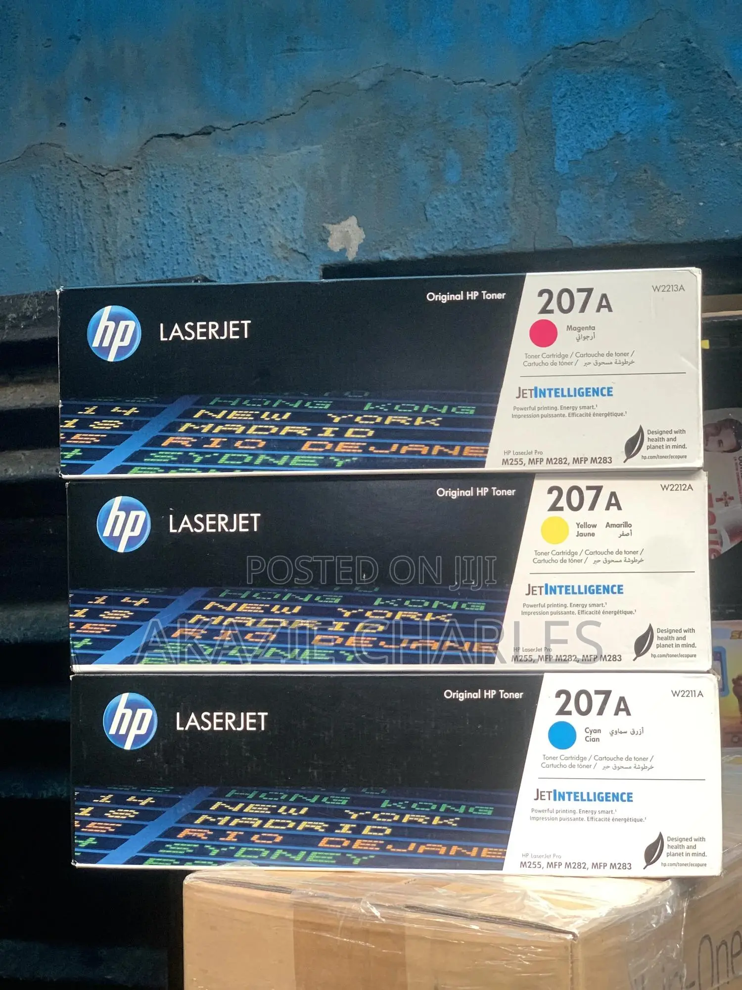 Original Hp Toner Cartridge 207a Colours