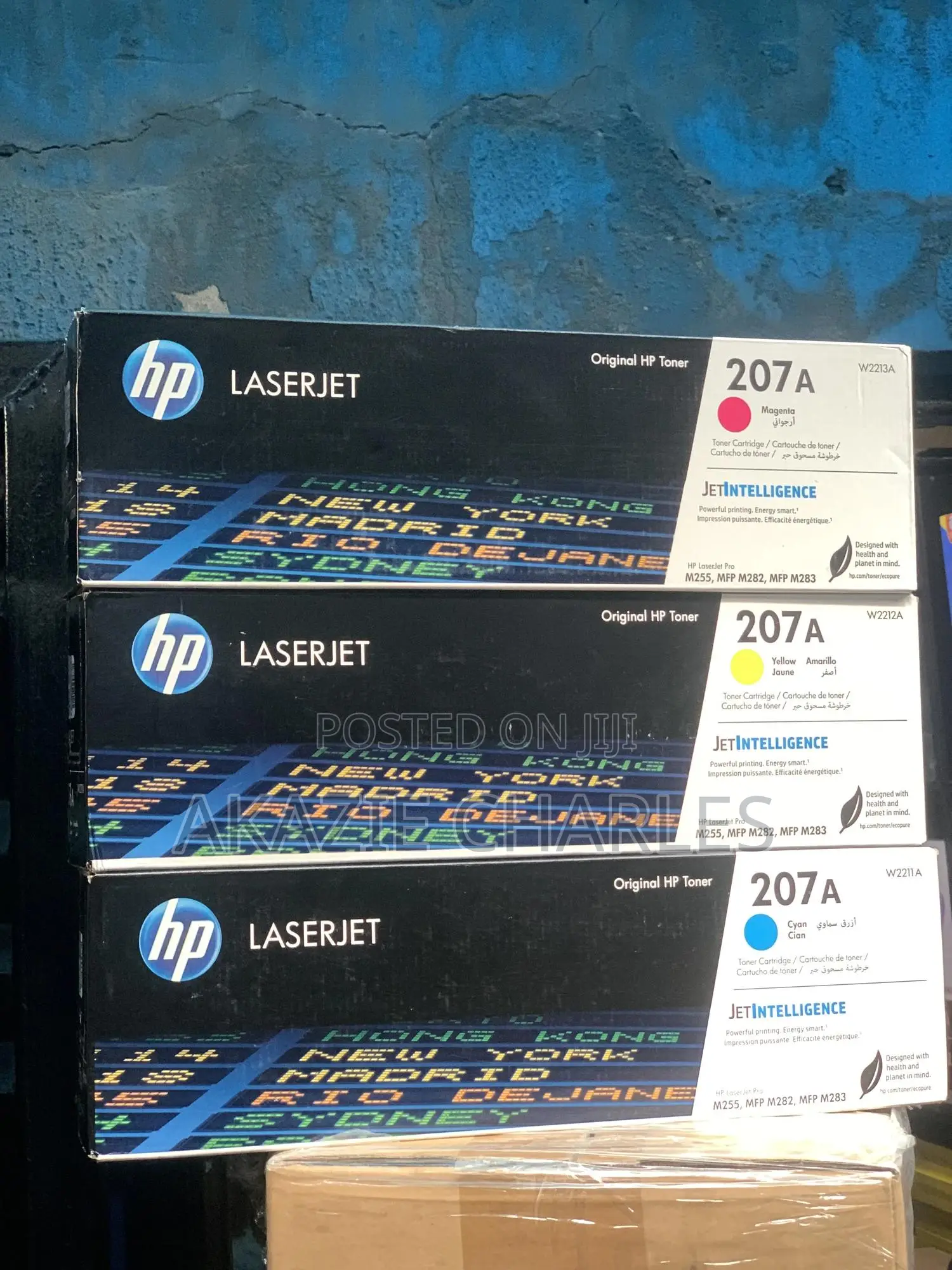 Original Hp Toner Cartridge 207a Colours