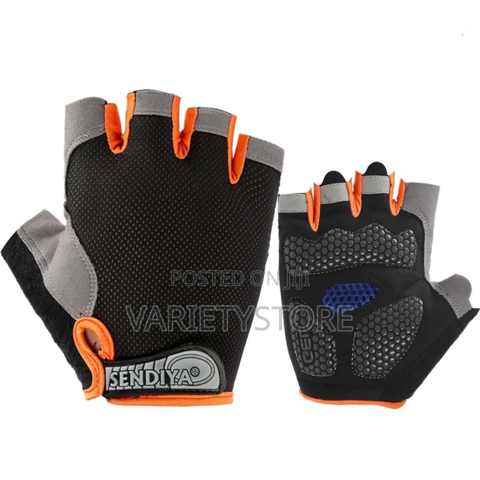 Anti Slip Shock Breathable Half Finger Gym Gloves