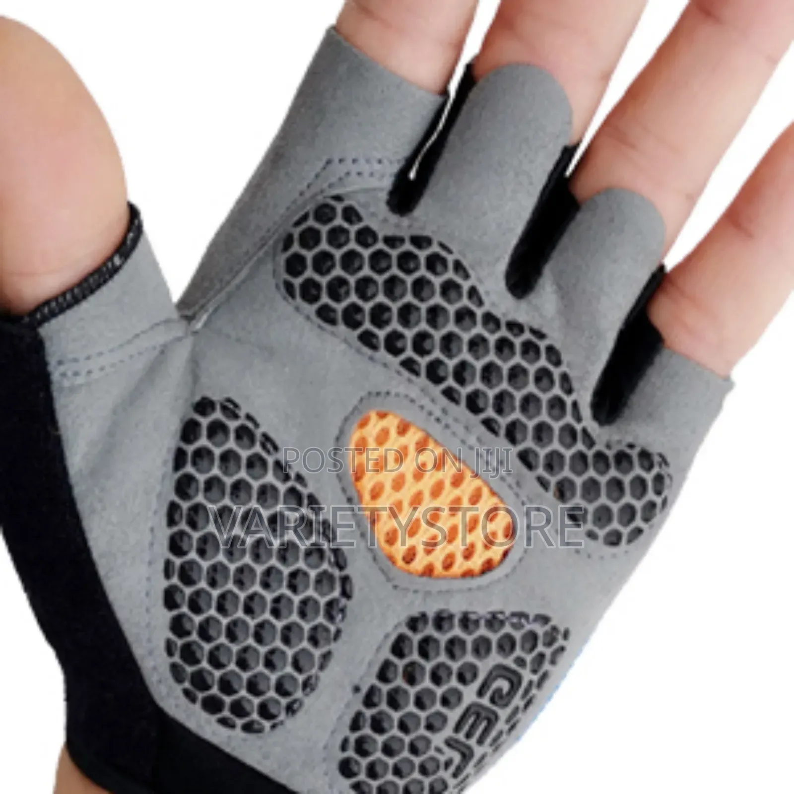Anti Slip Shock Breathable Half Finger Gym Gloves