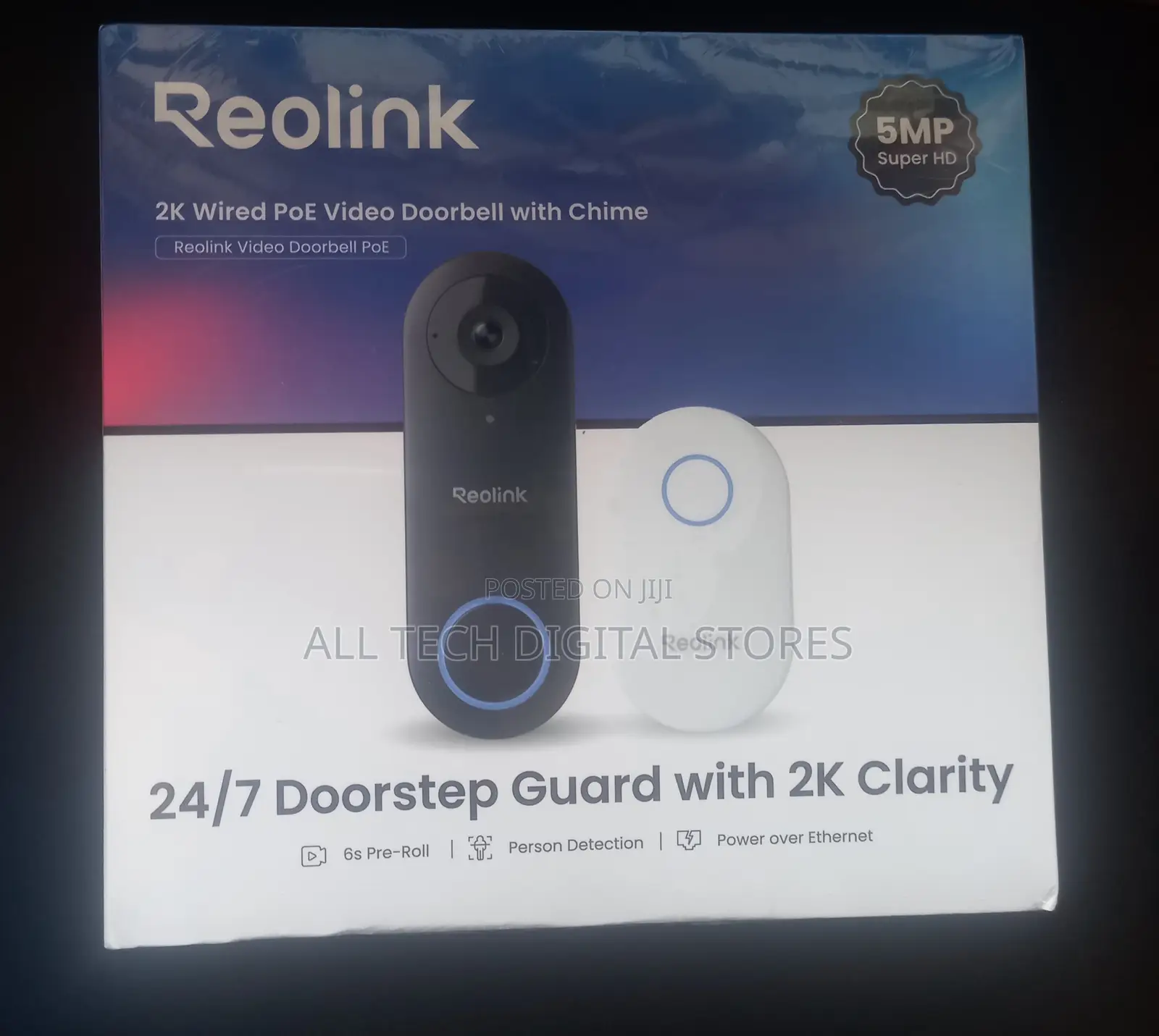 Reolink Wired Poe Video Doorbell With Chime