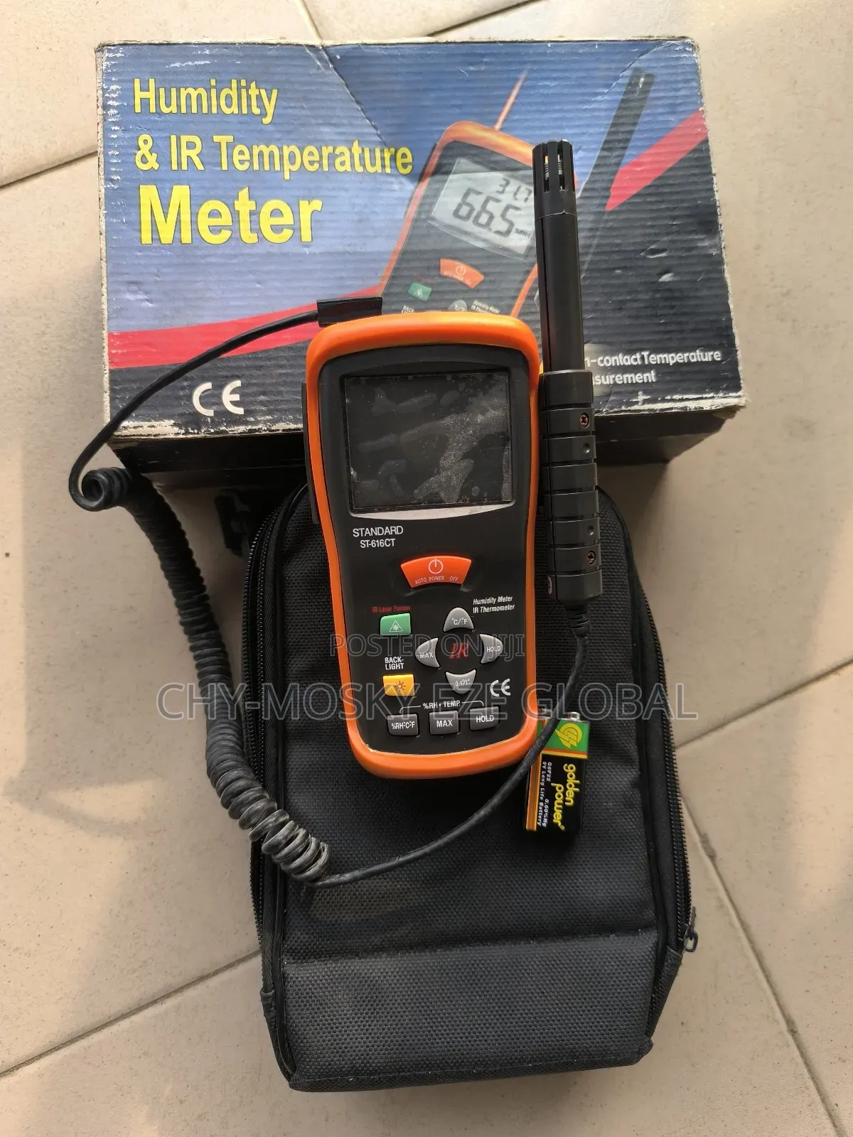 Humidity Ir Temperature Meter