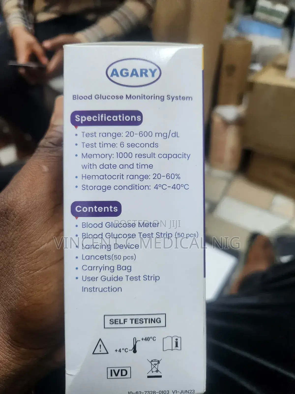 Agary Blood Glucose Monitoring System