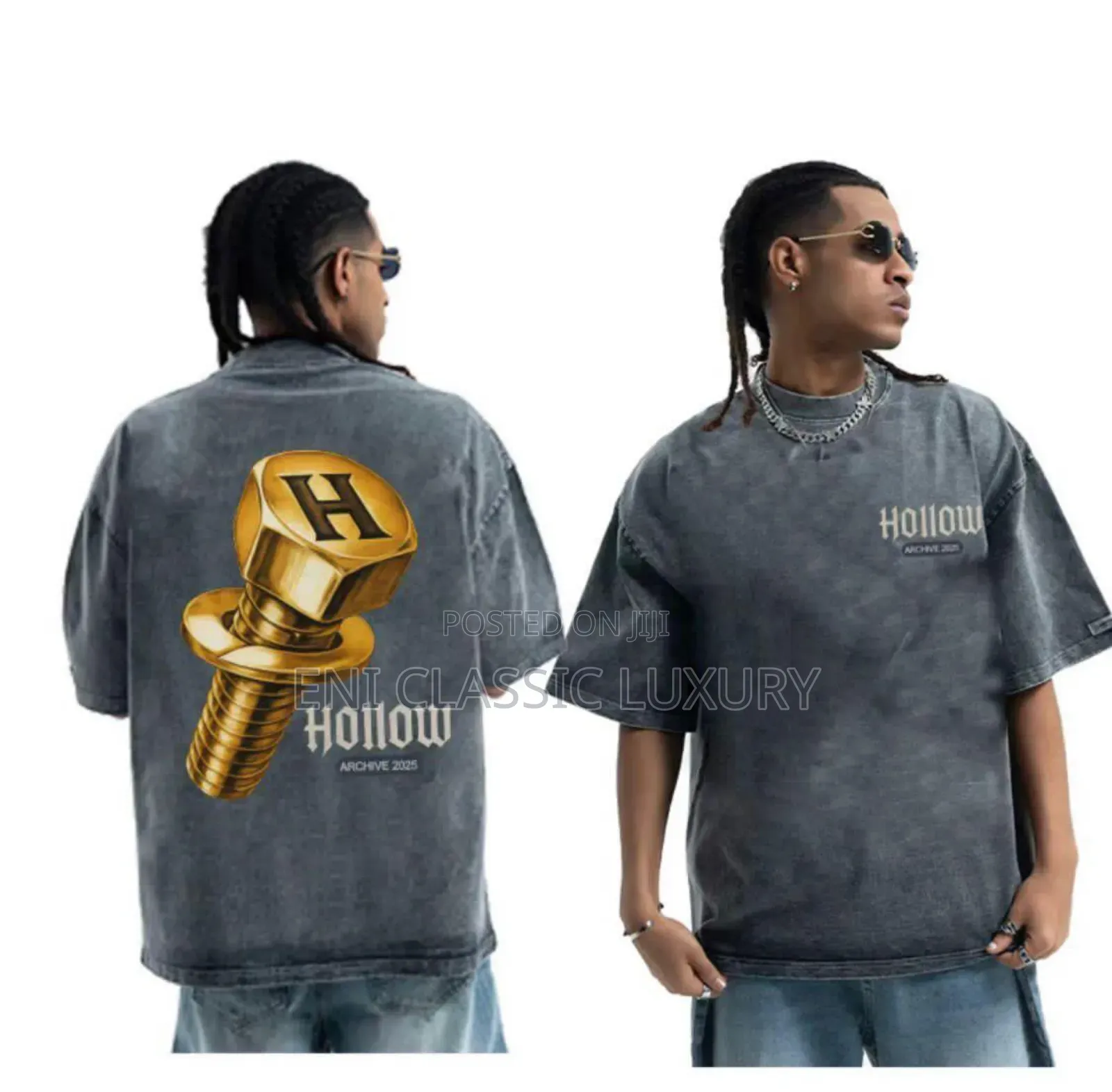 High Quality Luxury Cargo Men Round Neck Well Banded Package