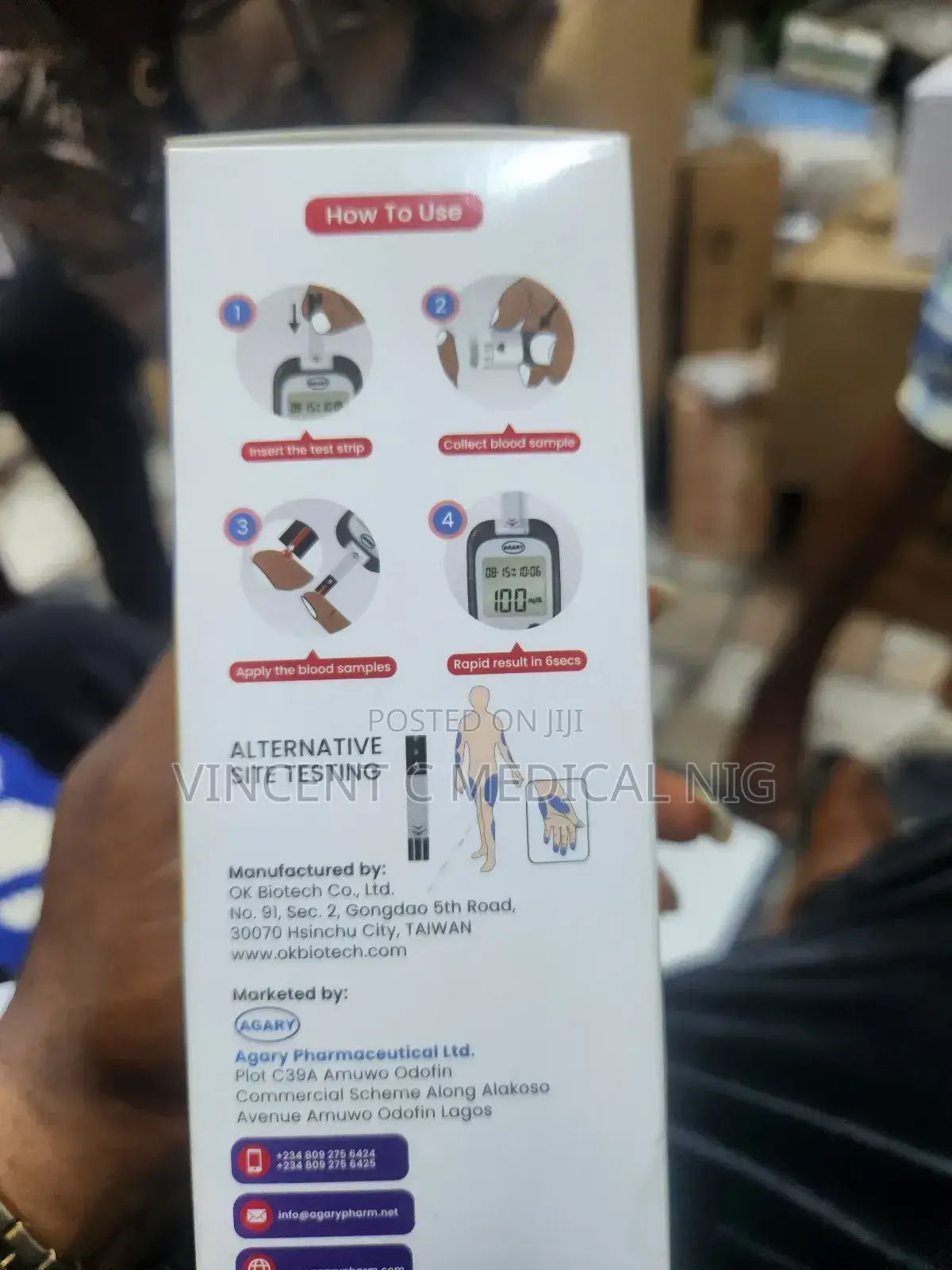 Agary Blood Glucose Monitoring System