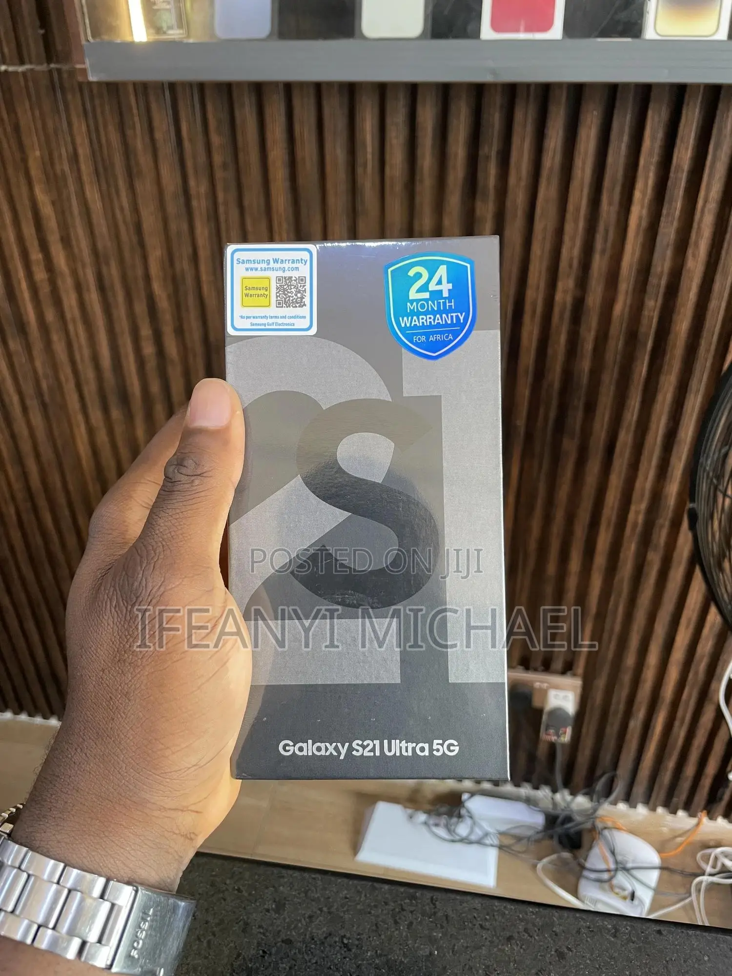 New Samsung Galaxy S21 Ultra 5G 128 GB Black