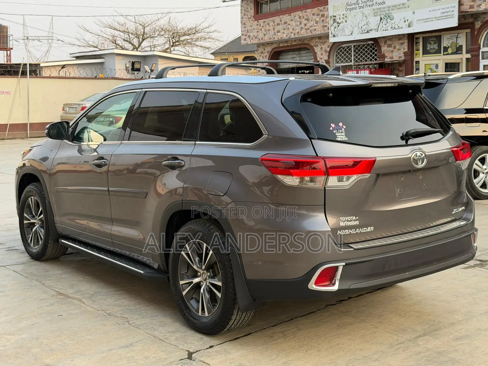 Toyota Highlander XLE V6 4x4 (3.5L 6cyl 6A) 2016 Gray