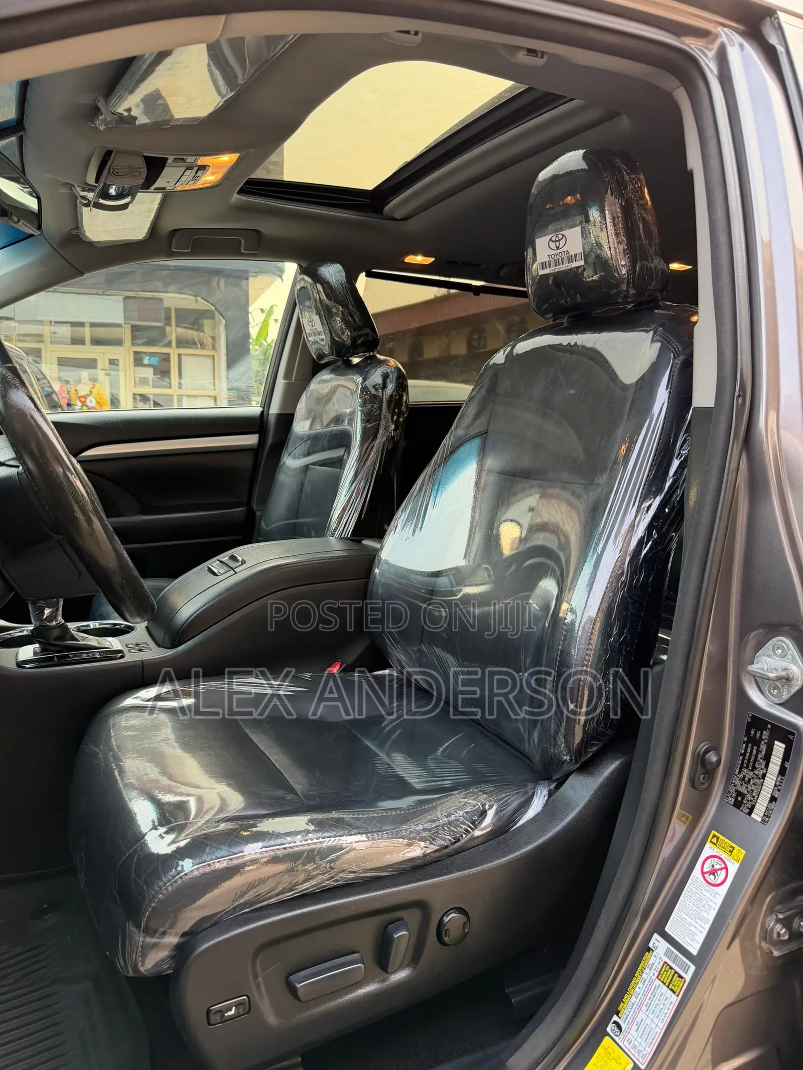 Toyota Highlander XLE V6 4x4 (3.5L 6cyl 6A) 2016 Gray