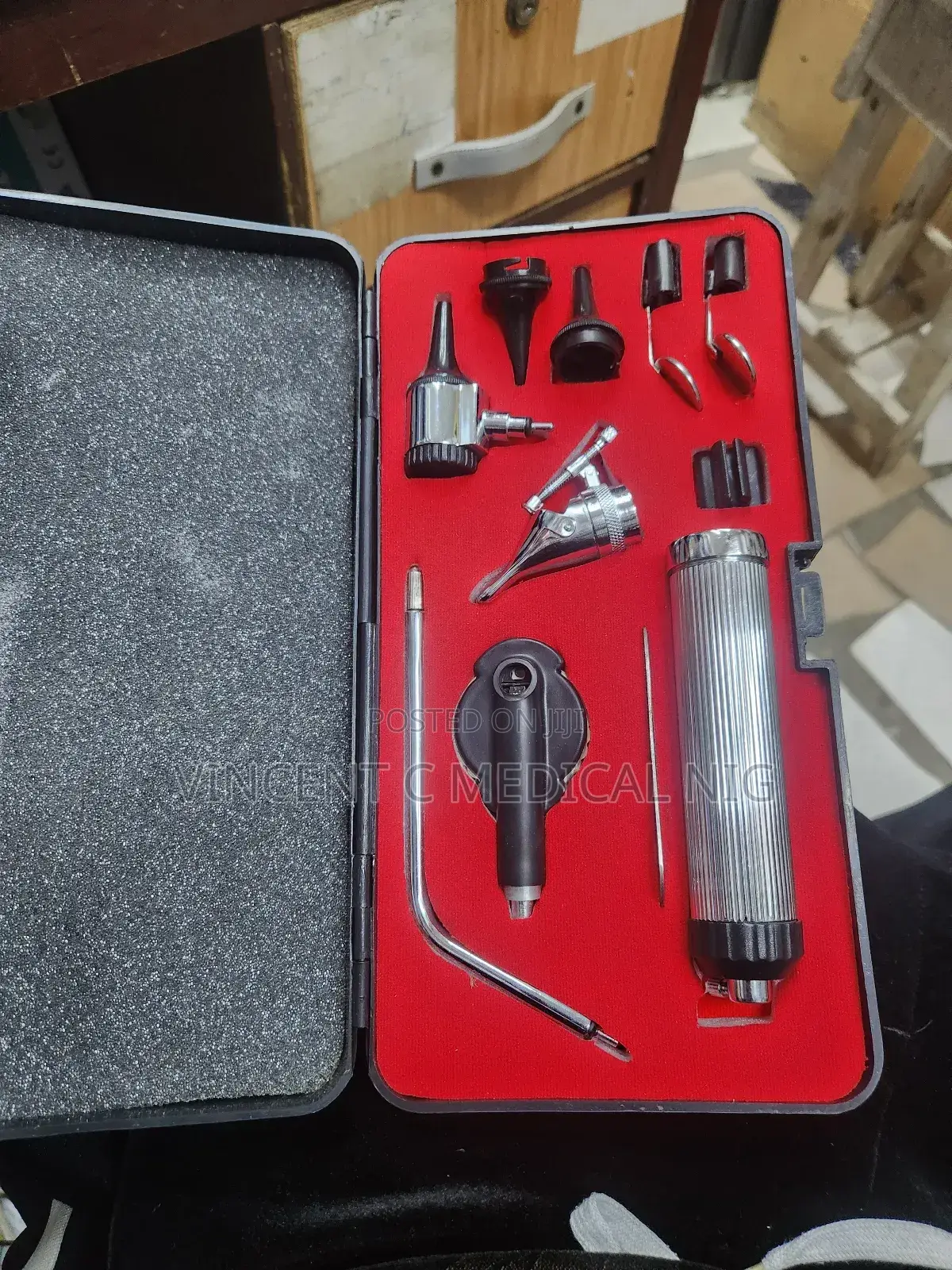Diagnostic Set for E.N.T Operated W/Battery System