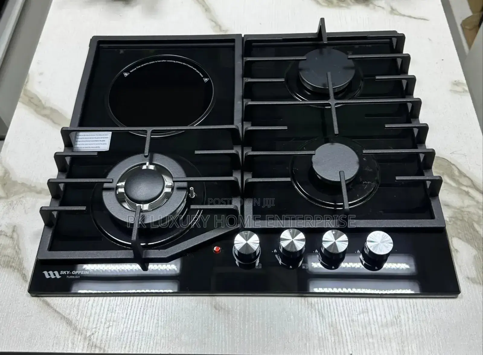 3 Gas and 1 Electric Turkish Gas
