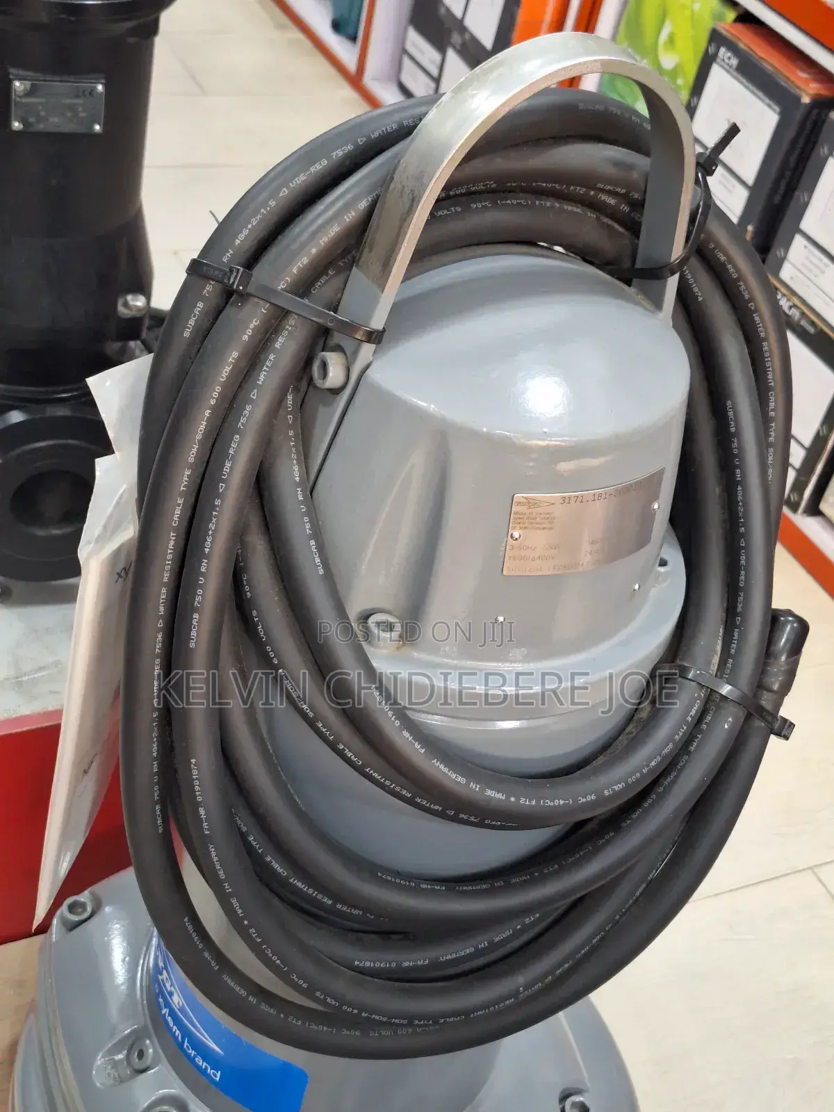 Flygt 3171 Submersible Sewage Pump – 22kw (30hp)