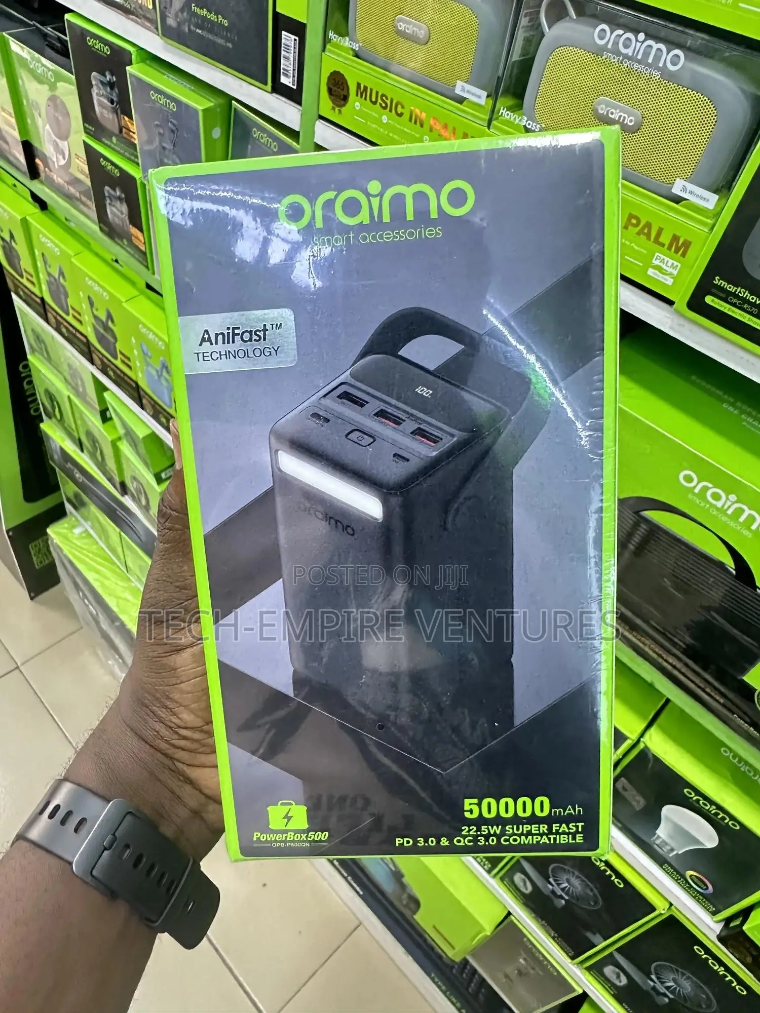 Oraimo Powerbox 500 50000mah 22.5w Power Bank