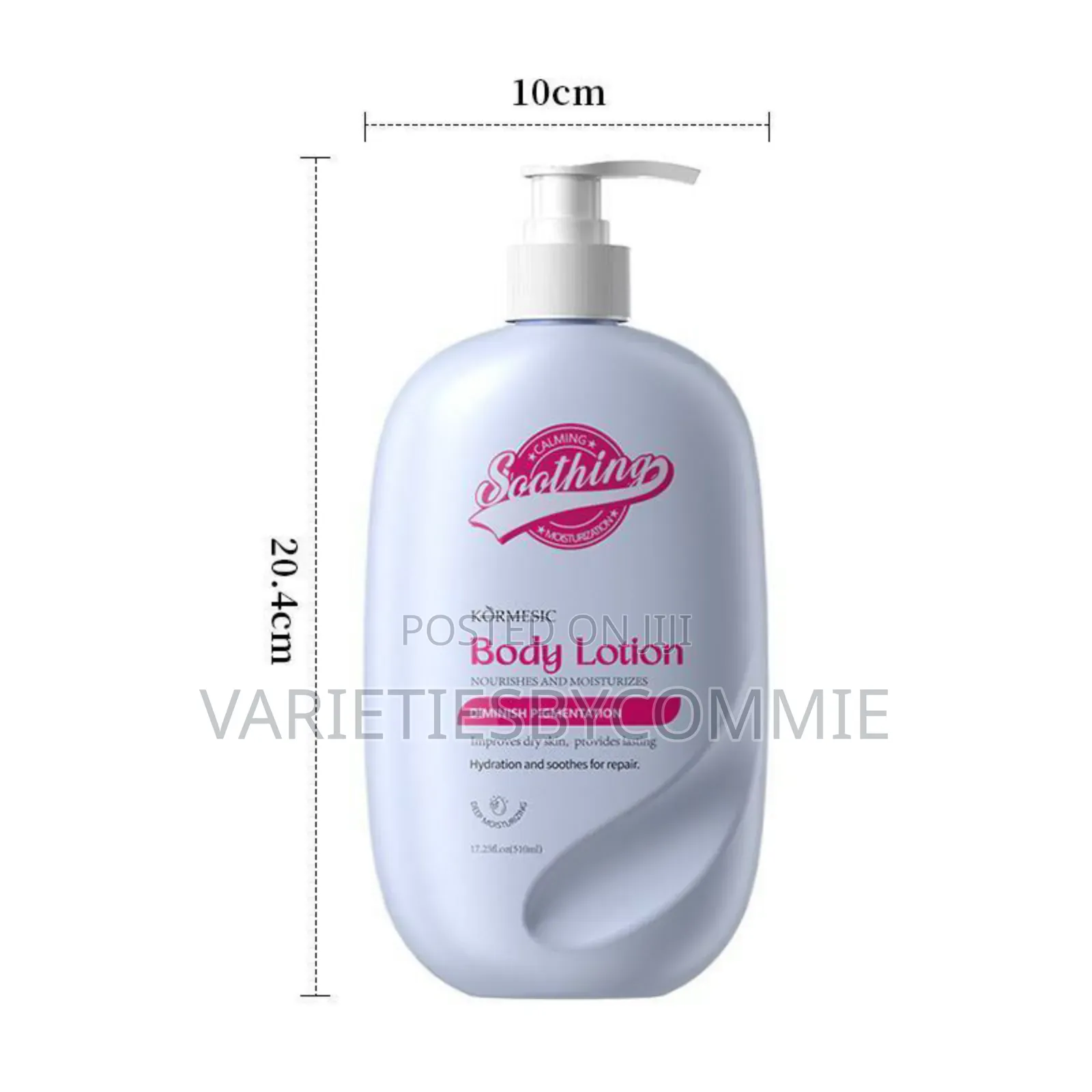 Kormesic Moisturizing Soothing Body Lotion.