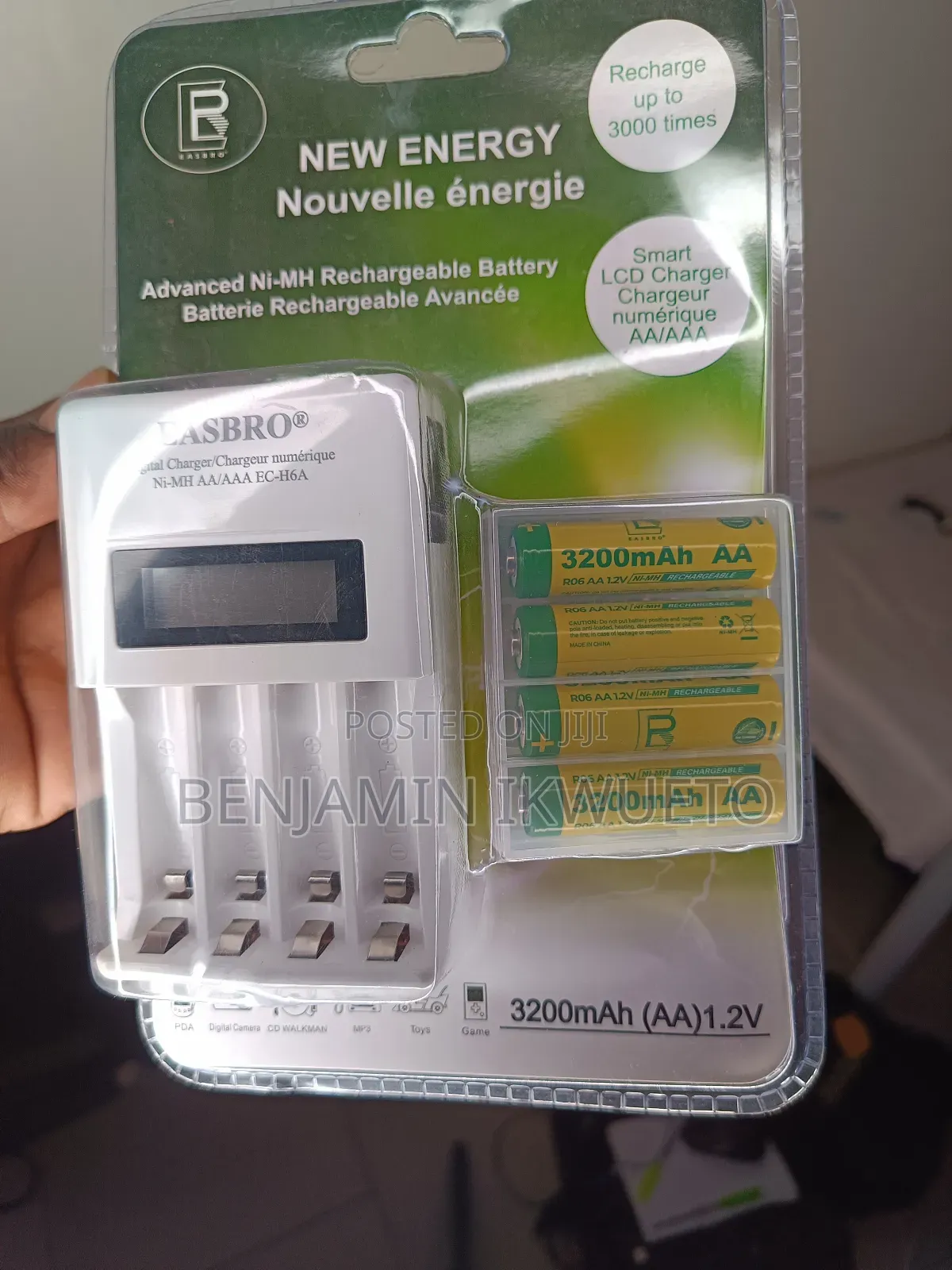Rechargeable Battery And Digital Charger