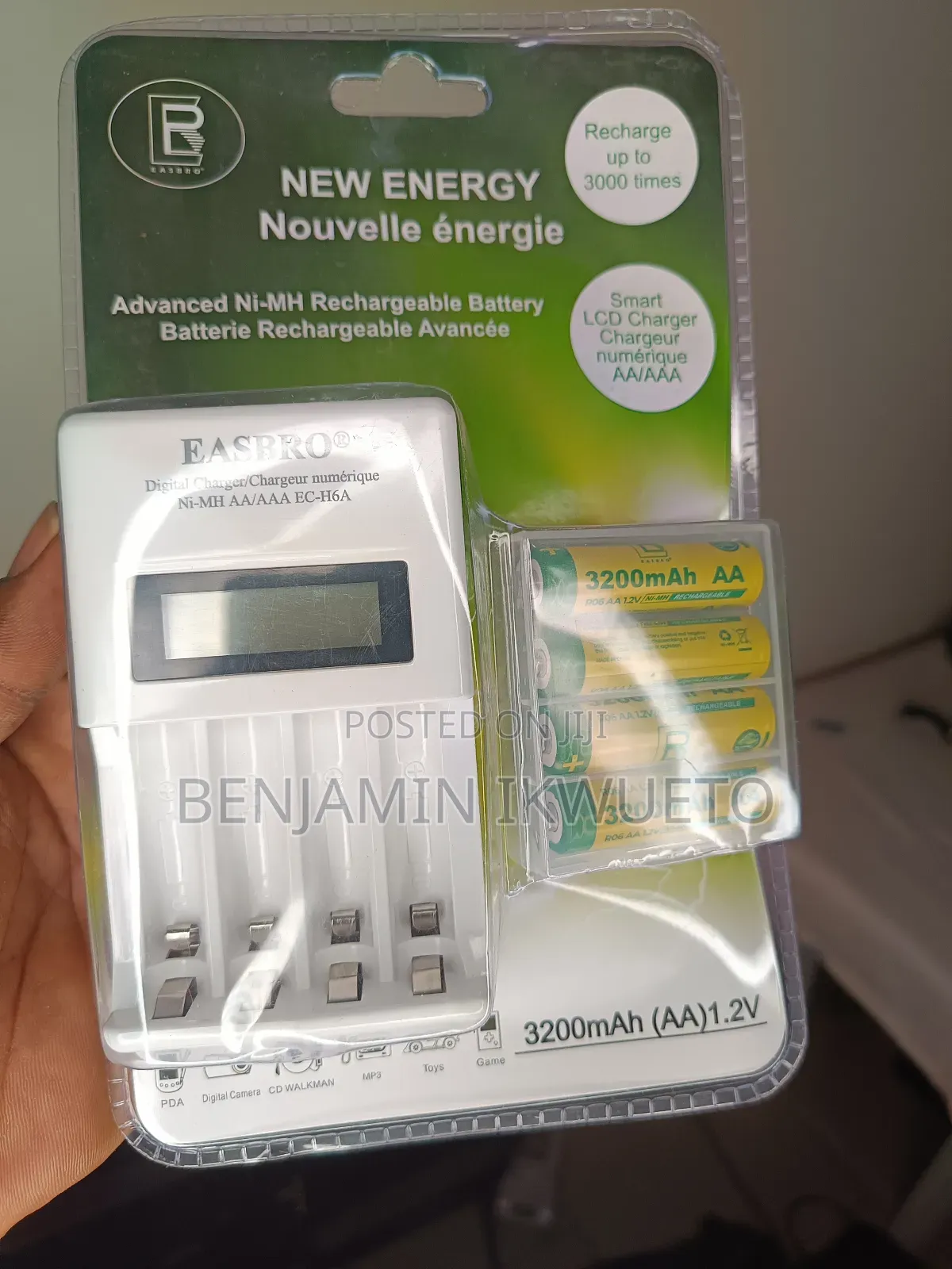 Rechargeable Battery And Digital Charger