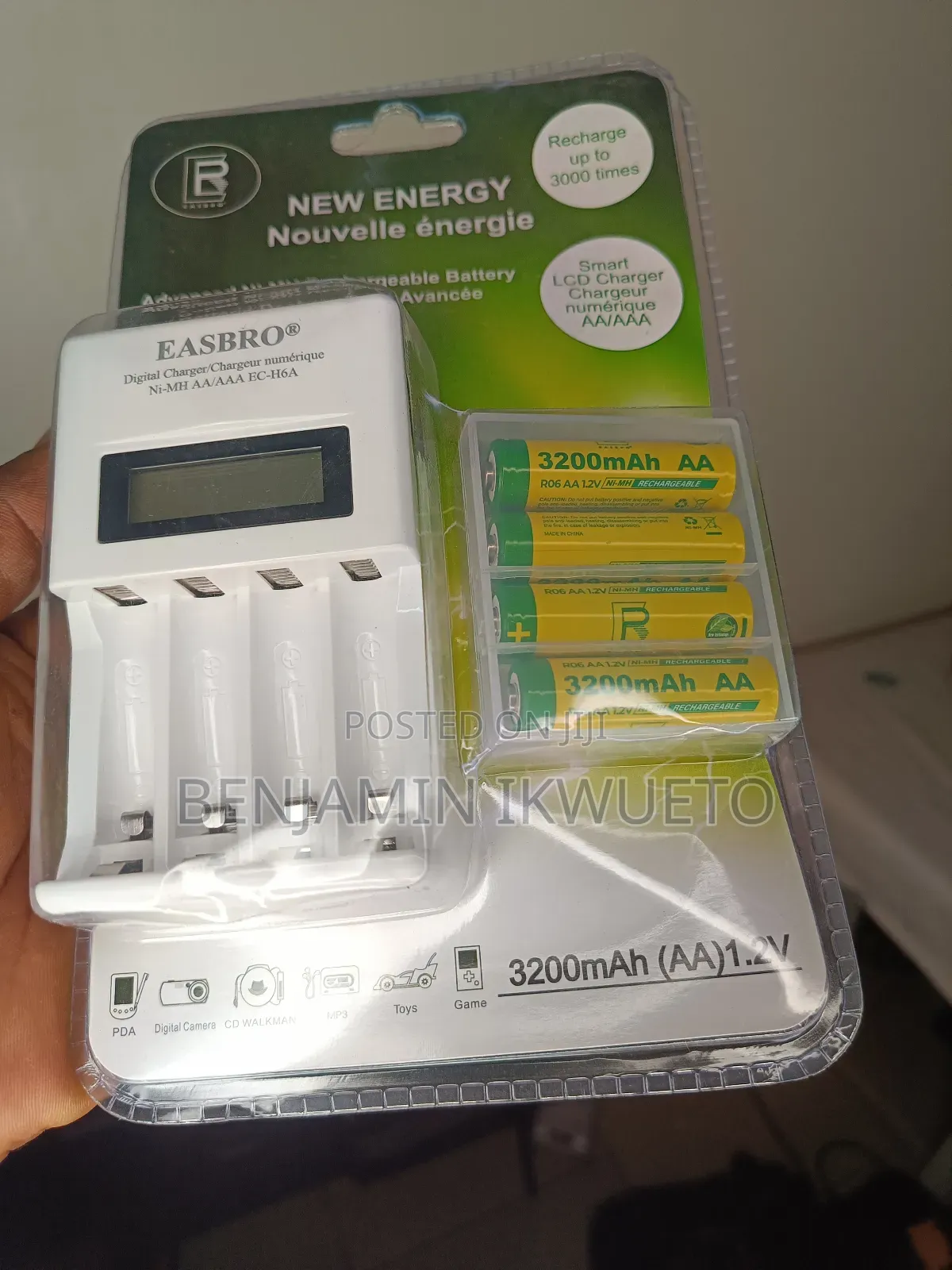 Rechargeable Battery And Digital Charger