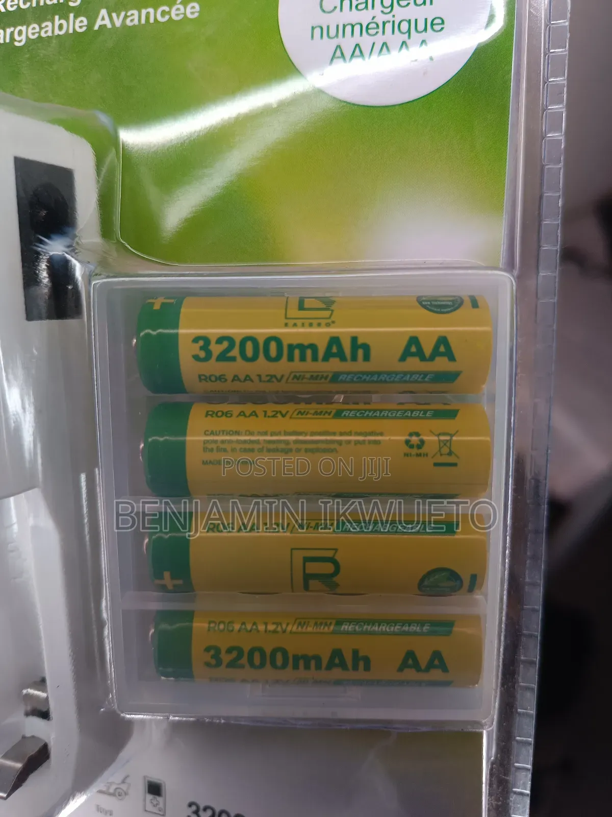 Rechargeable Battery And Digital Charger