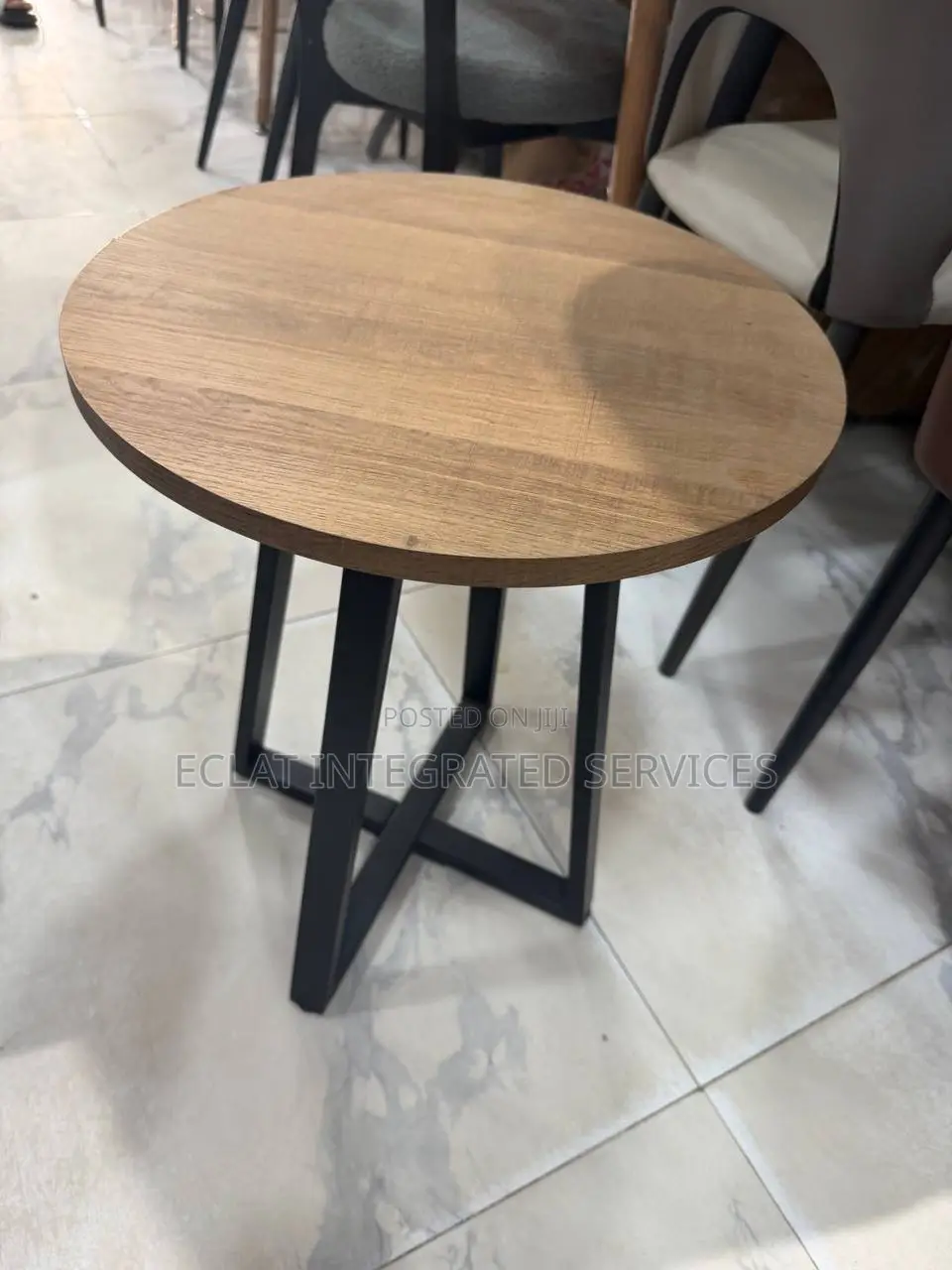 Side Stool Wooden Table