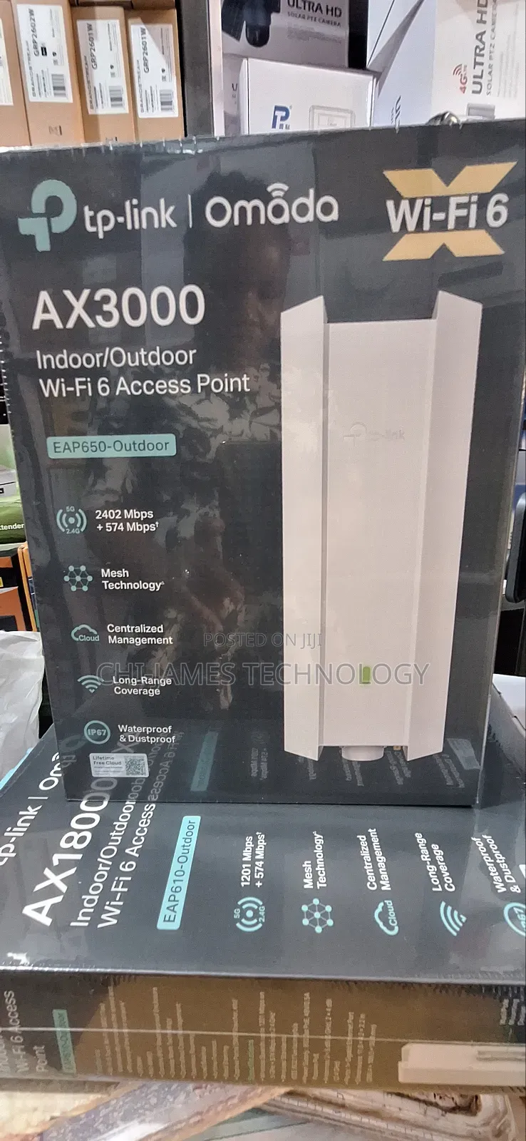 Omada Ax3000 Indoor/Outdoor Wi-fi 6 Access Point