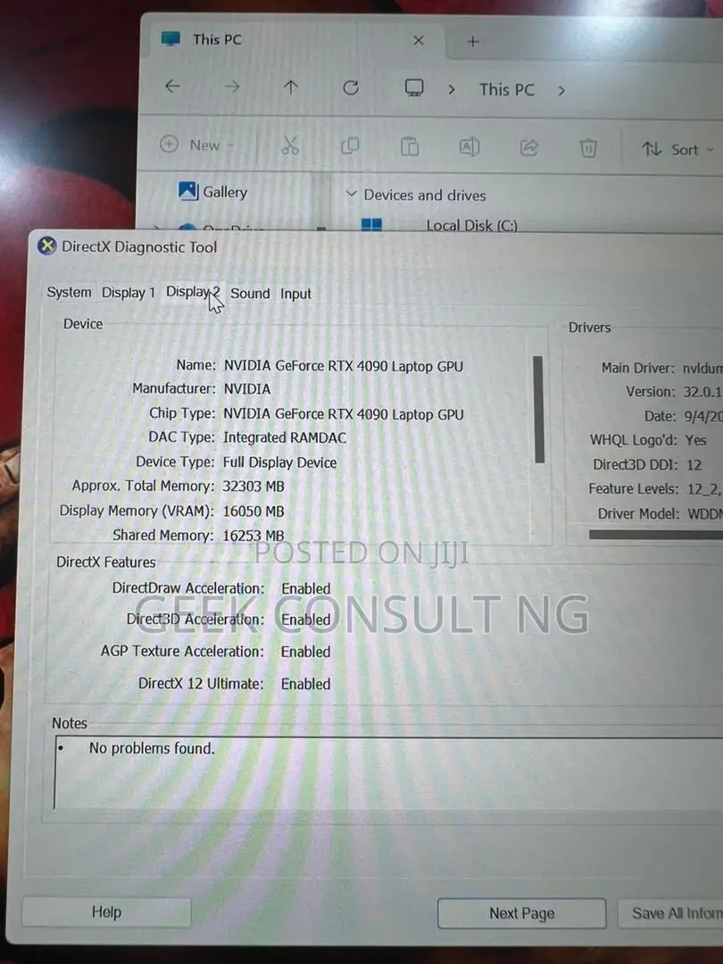 Laptop Lenovo Legion 7 32GB Intel Core i9 SSD 1T