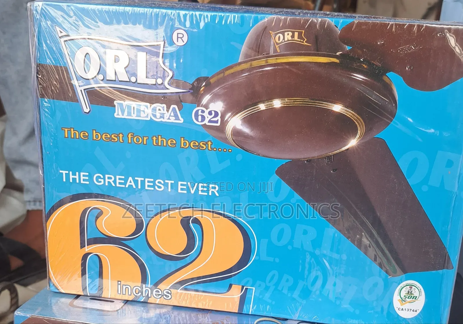 Orl Mega 62-Inch Ceiling Fan.