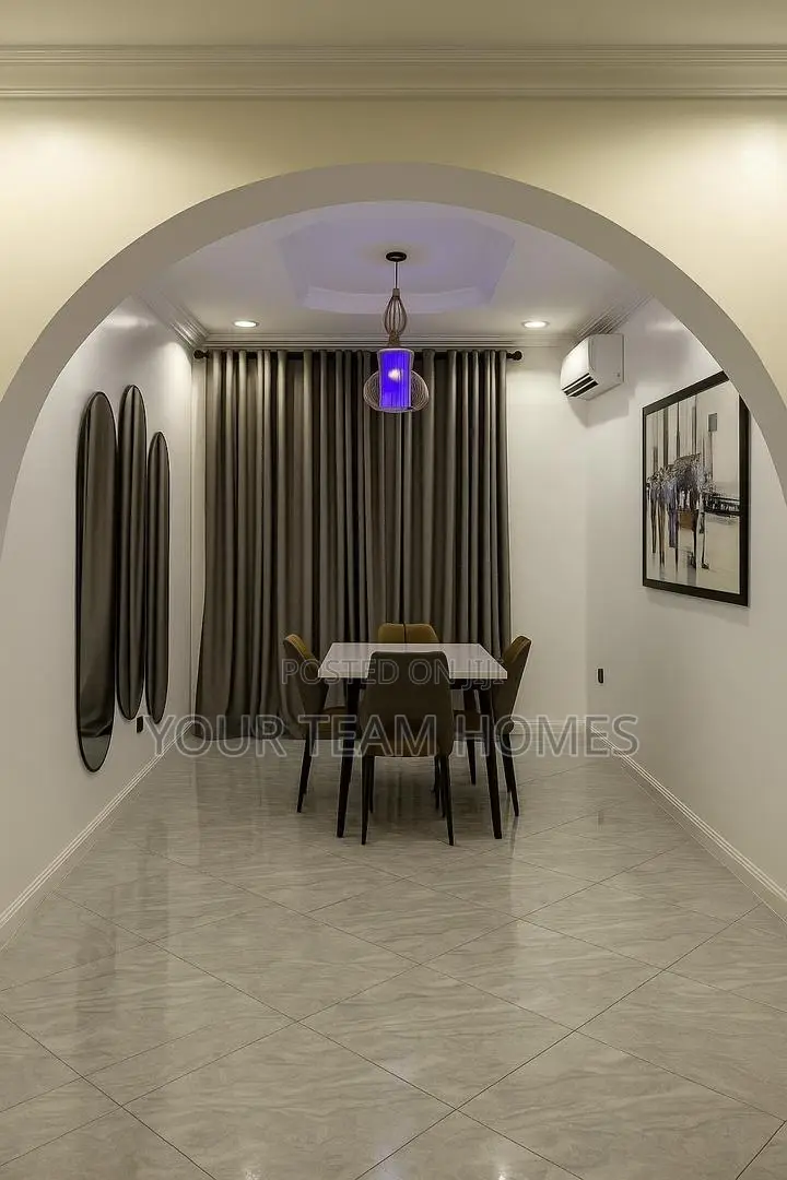 Furnished 3bdrm Apartment in Wuse 2 for rent