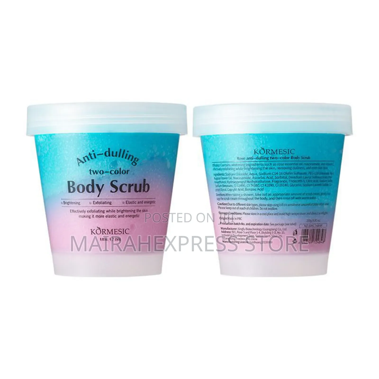 Two-Colour Body Scrub. 1lv22n1