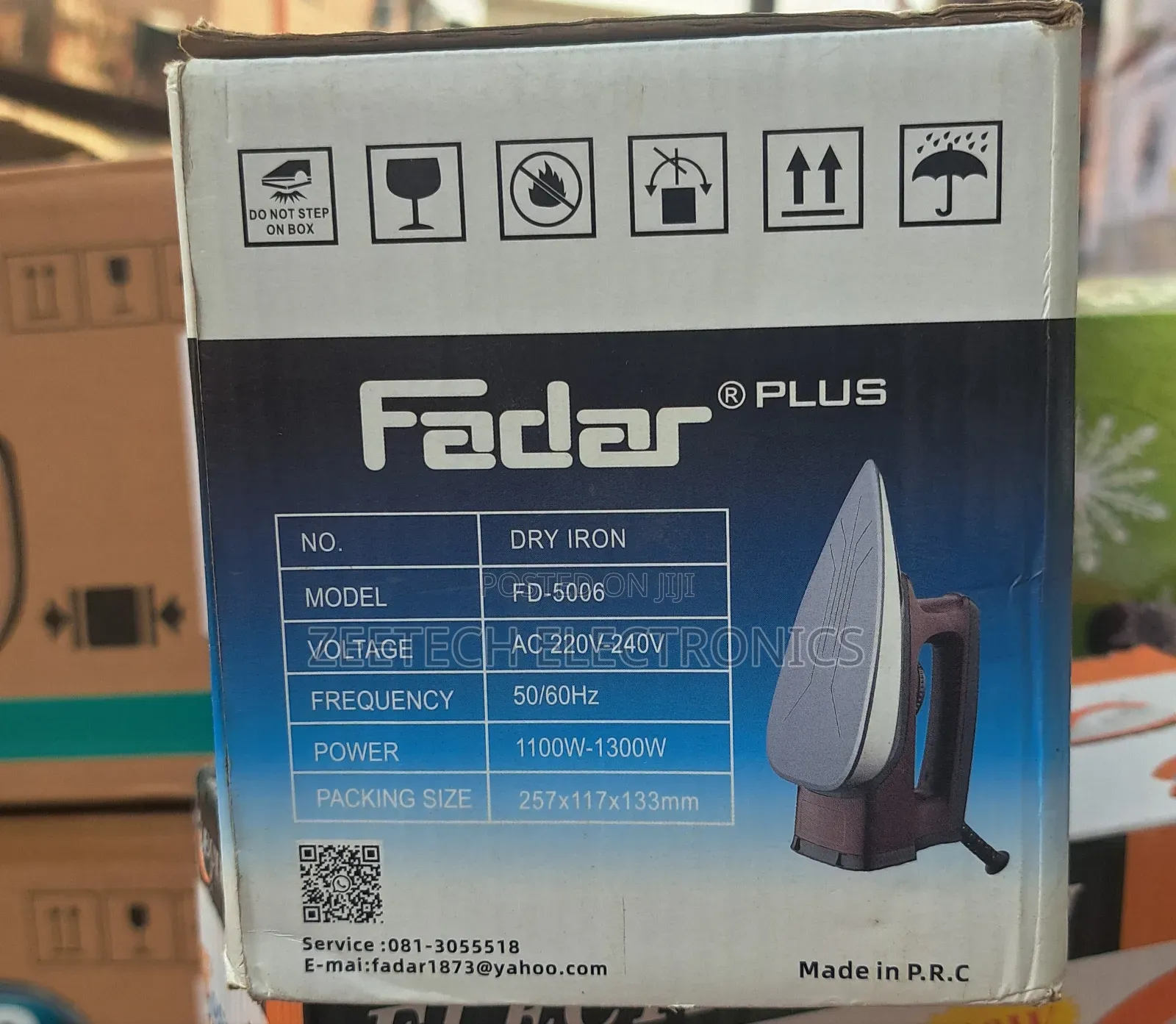 Fadar Dry Iron