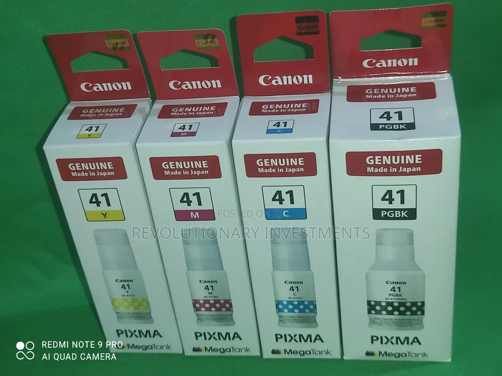 Genuine Canon Ink 41 Bcmy
