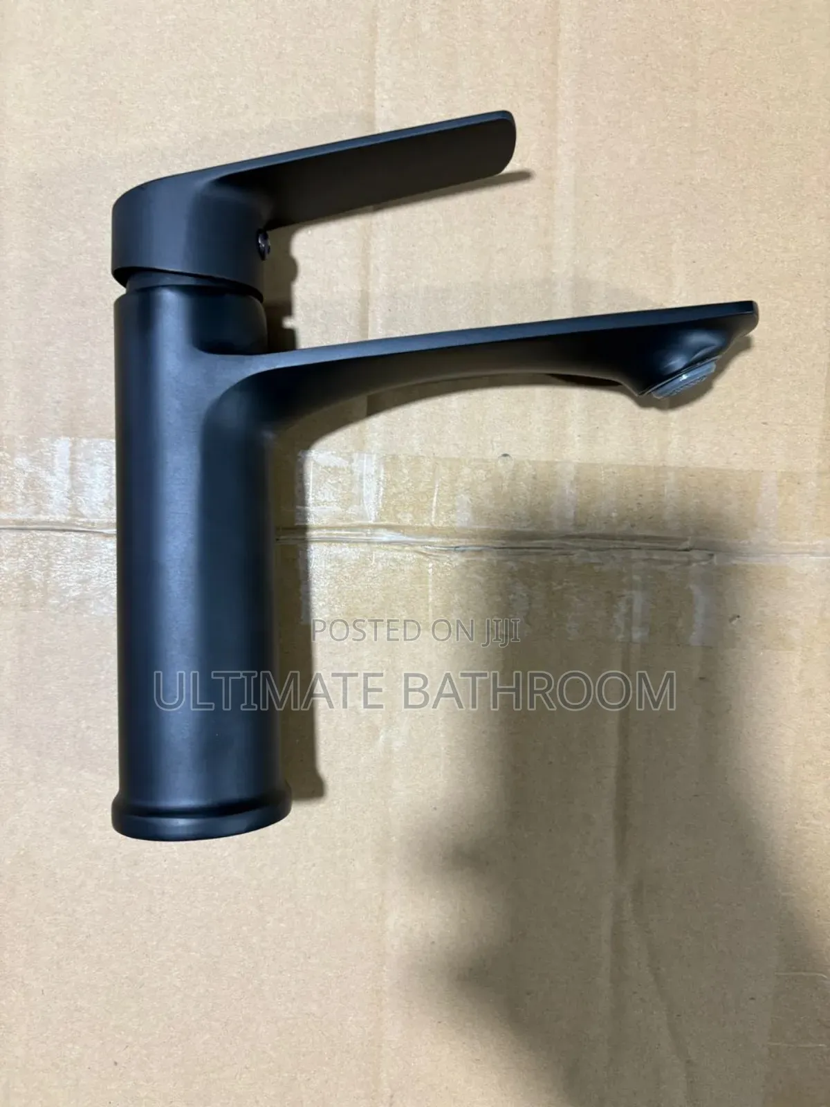Sureguide Black Lift Up Basin Mixer Tap