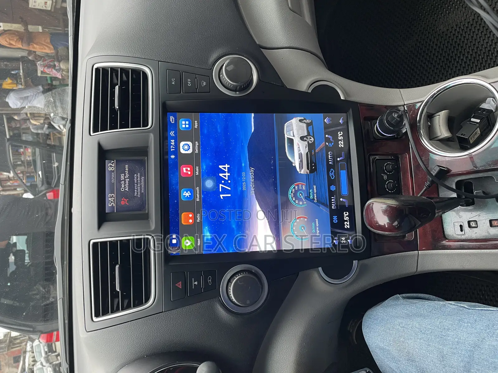 2008-13 Toyota Highlander Tesla Style Android System