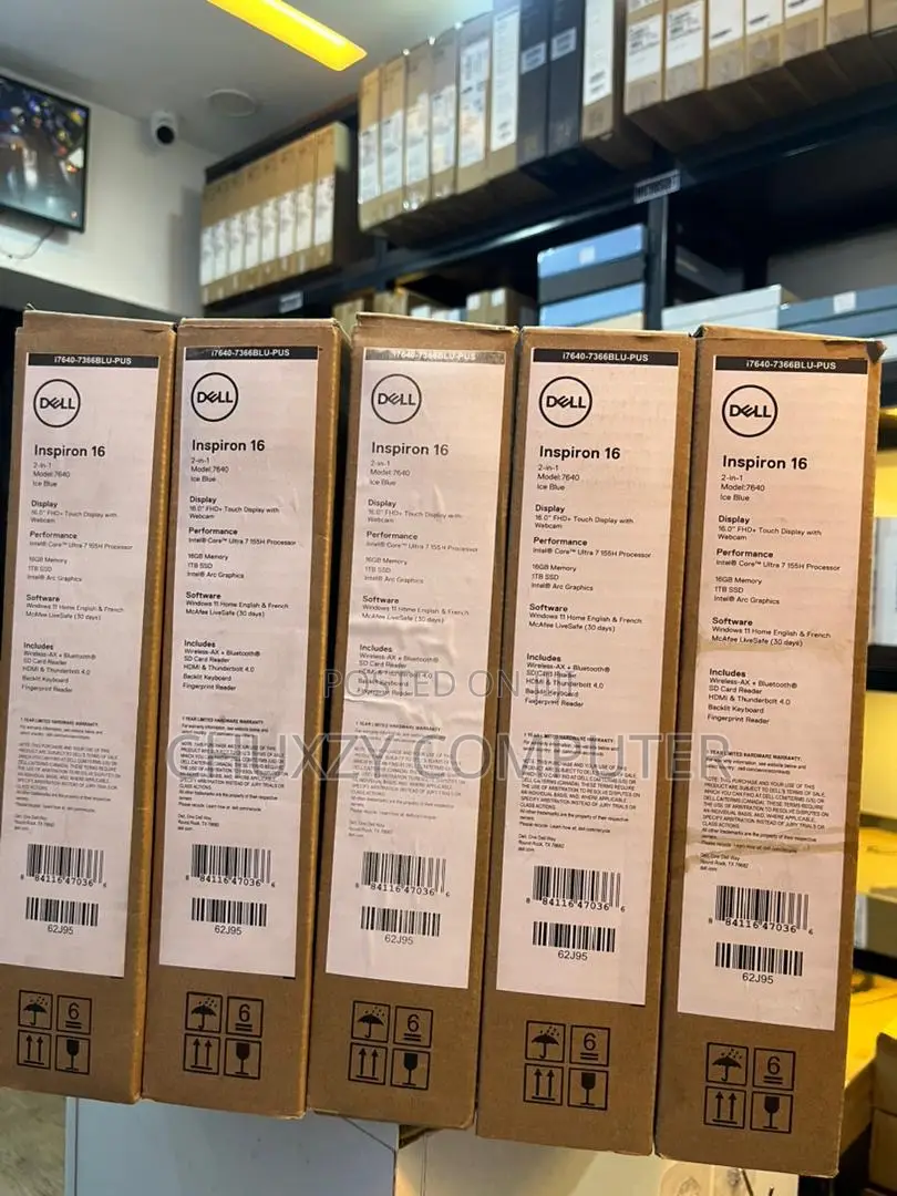 New Laptop Dell Inspiron 16 Plus 7640 16GB Intel Core Ultra 7 SSD 1T
