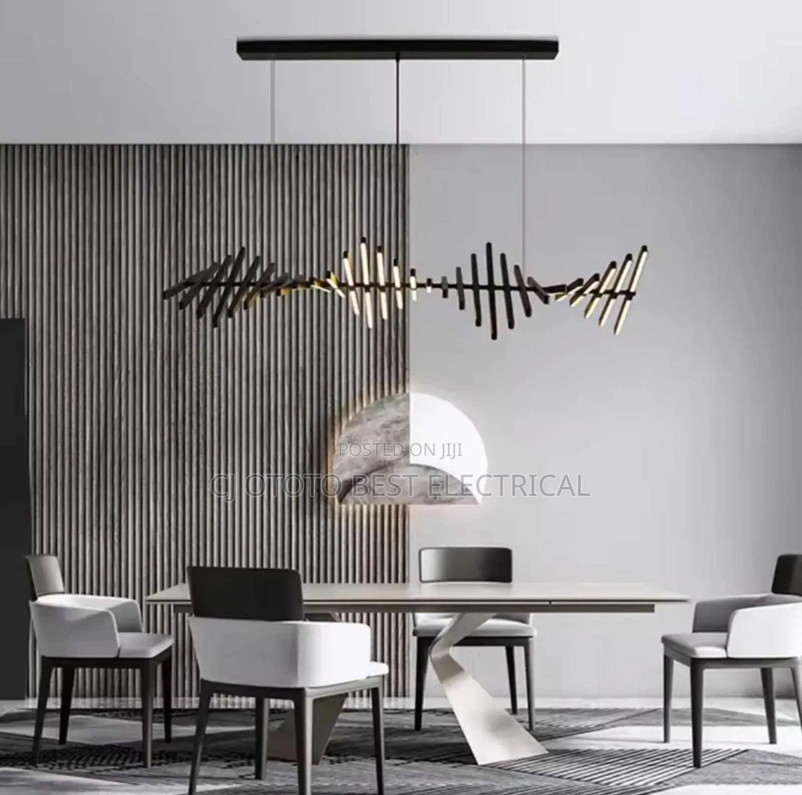 Luxury Styles Led Dining Room Light, Warm White White Display 1500mm