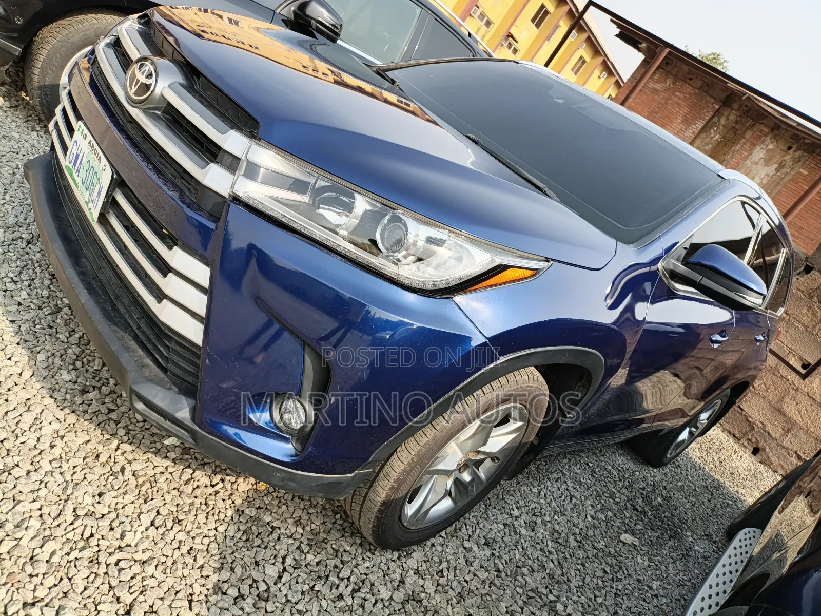 Toyota Highlander 2014 Blue