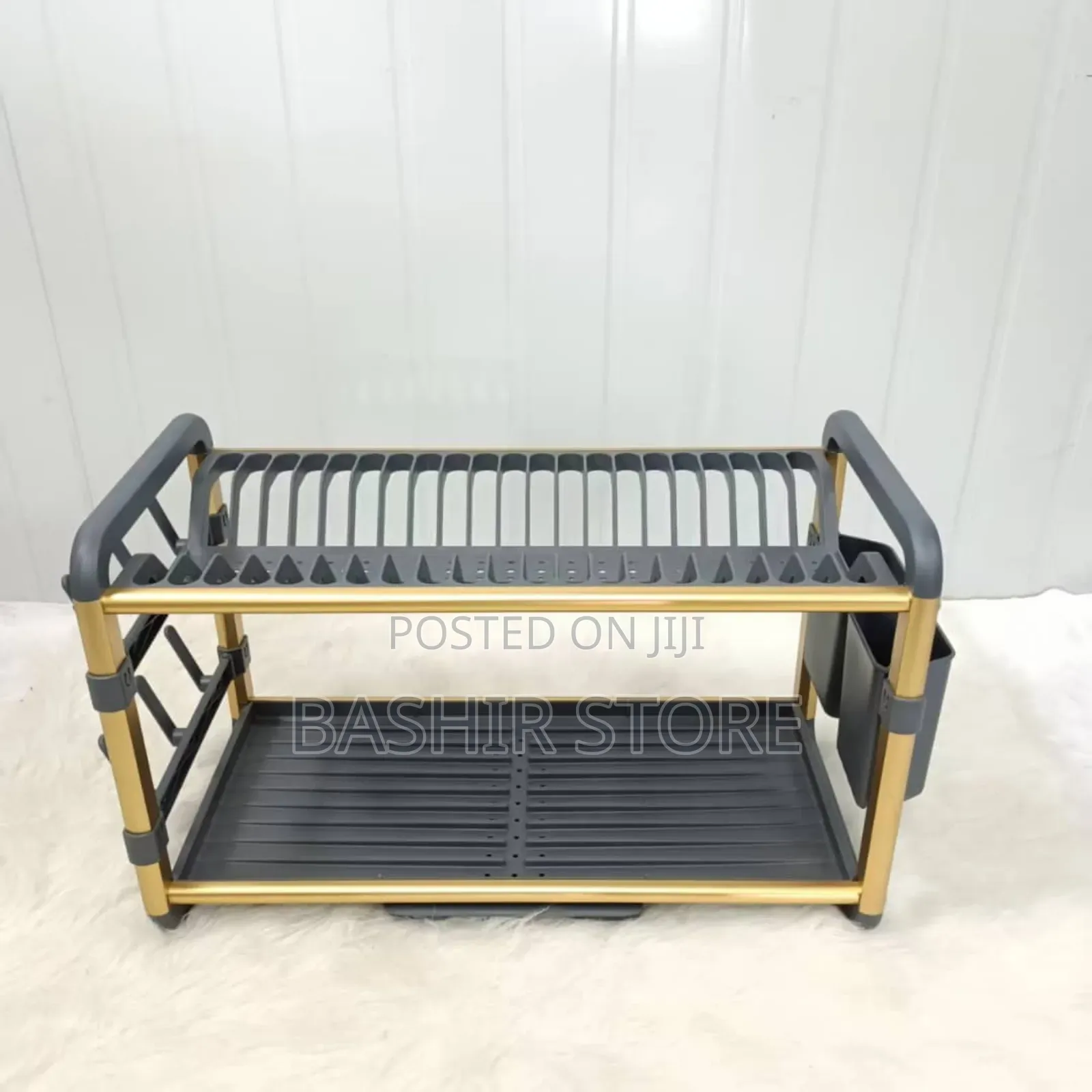 2-Tier Aluminum Dish Rack.