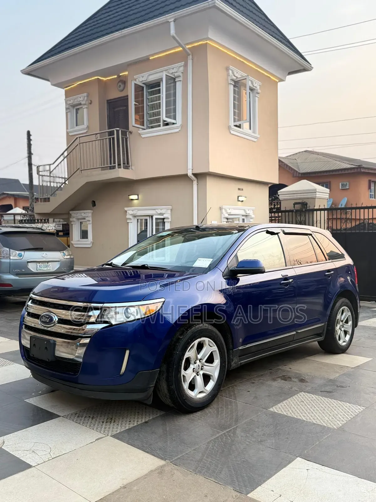 Ford Edge SEL 4dr AWD (3.5L 6cyl 6A) 2012 Blue