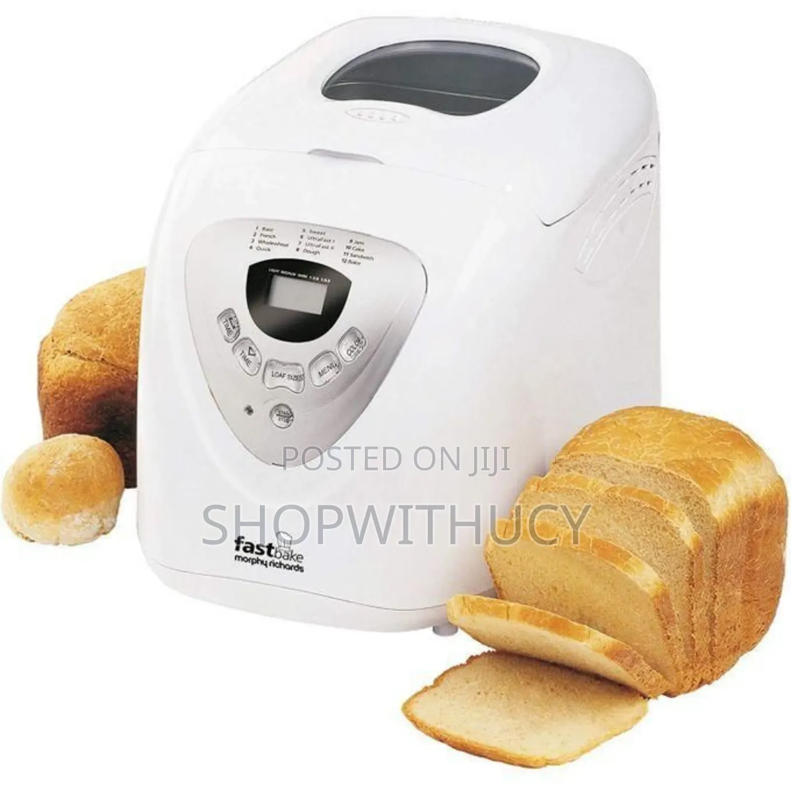Morphy Richards Homebake Bread Maker With Viewing Window - 600w