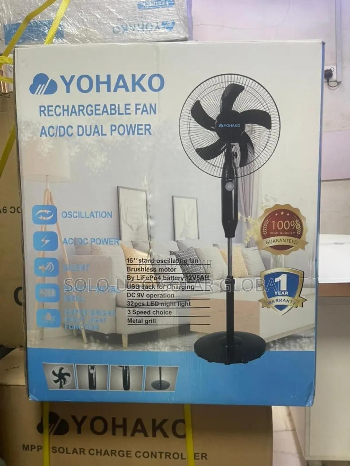 Yahako Rechargeable Solar Inverter Ac/Dc
