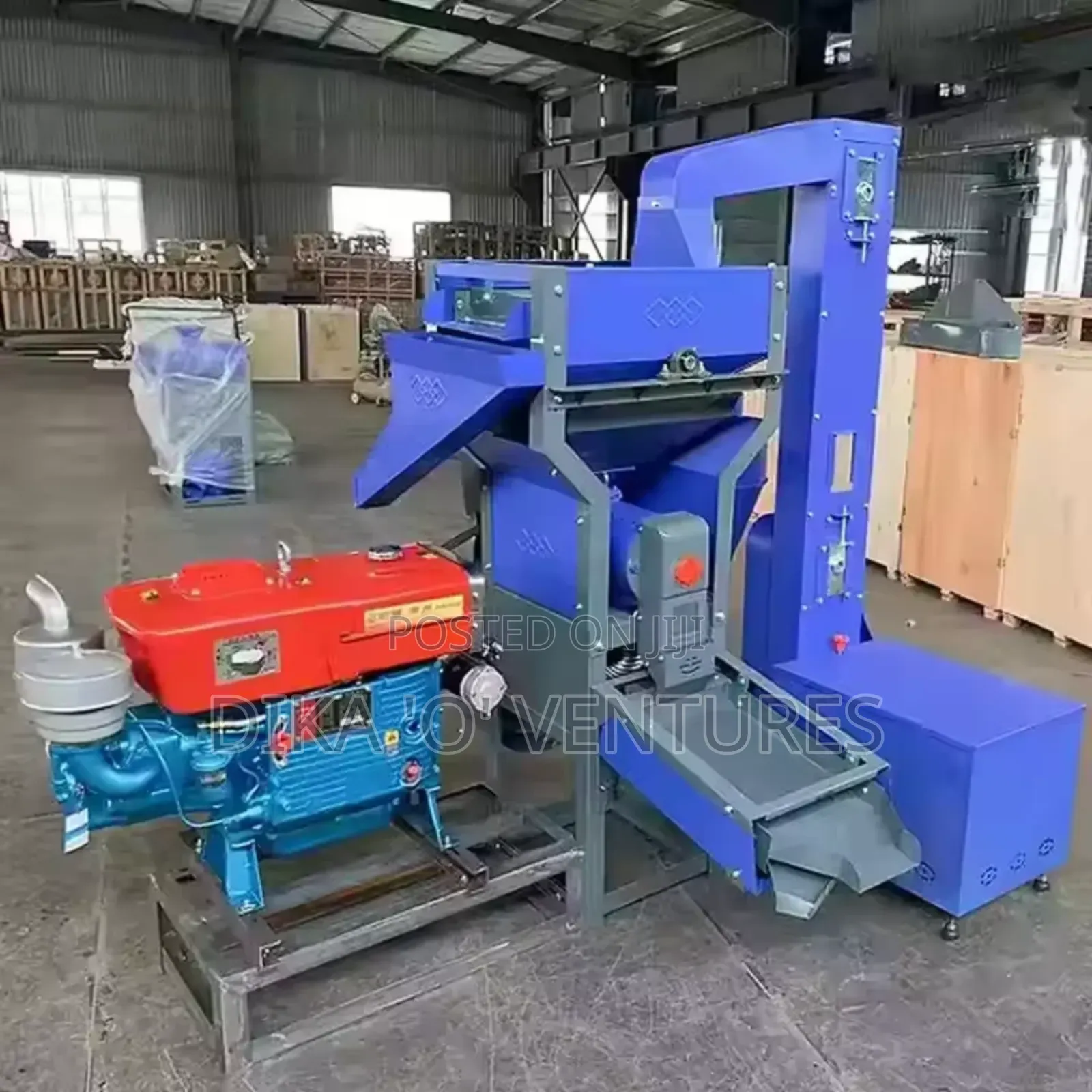 Combined Rice Milling Machine