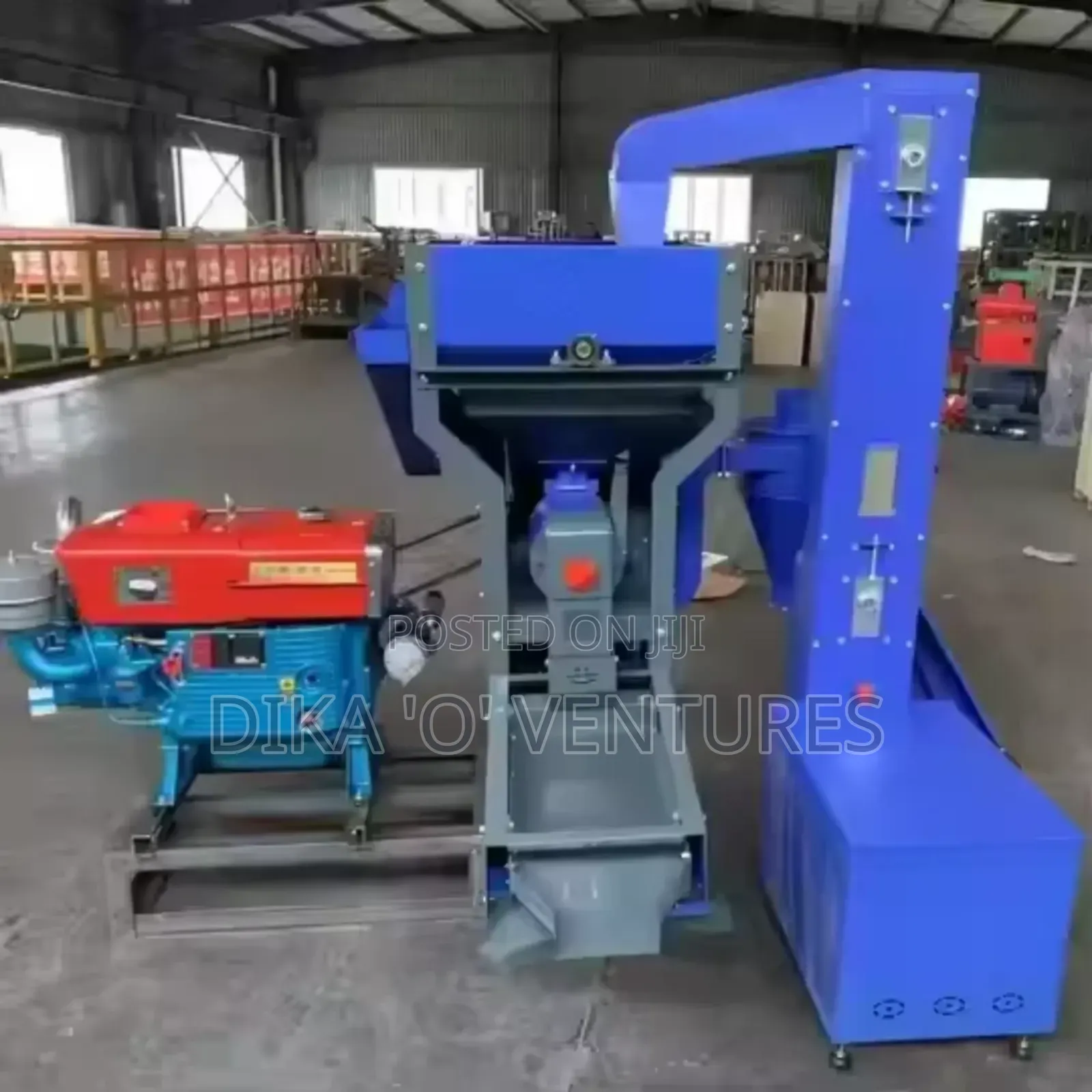 Combined Rice Milling Machine