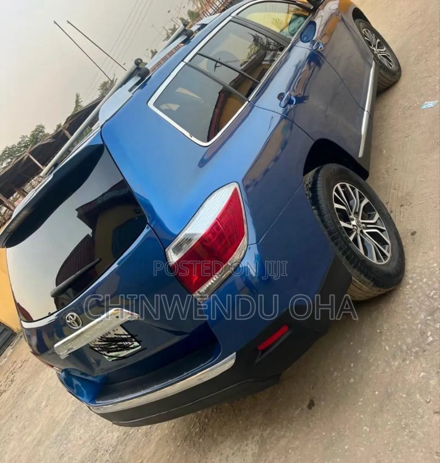Toyota Highlander 2008 Blue
