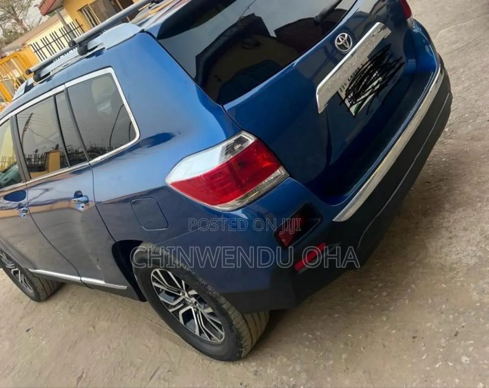 Toyota Highlander 2008 Blue